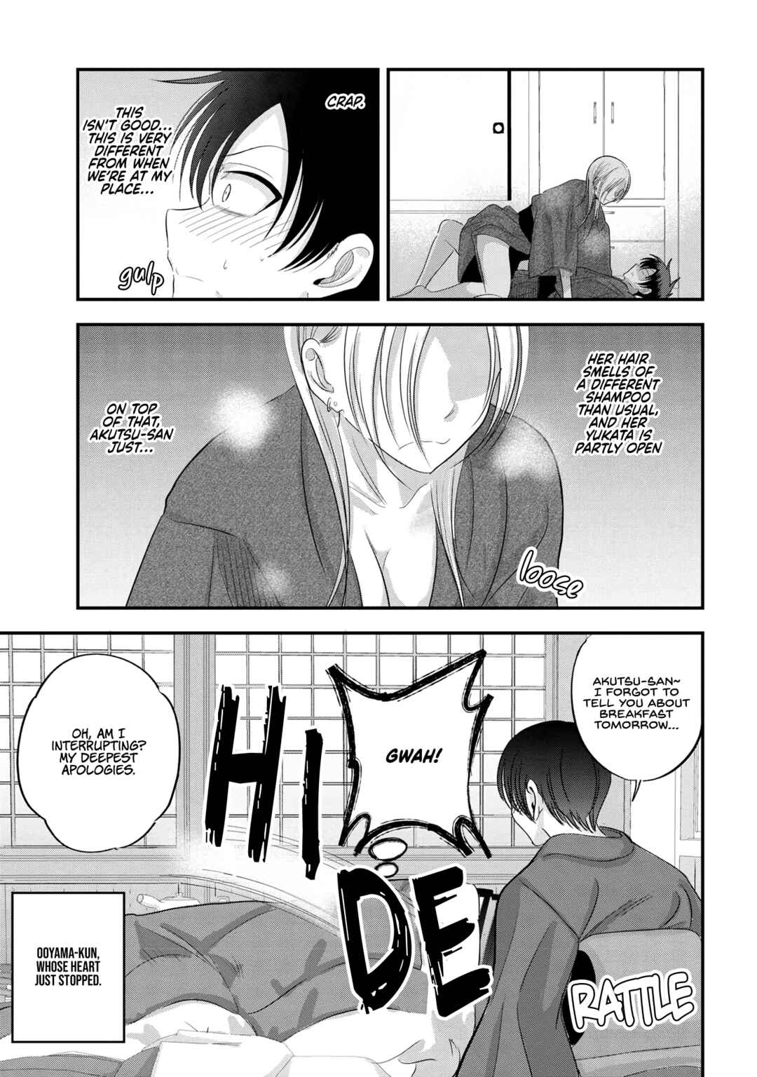 Kaette Kudasai! Akutsu-san Chapter 143 page 0