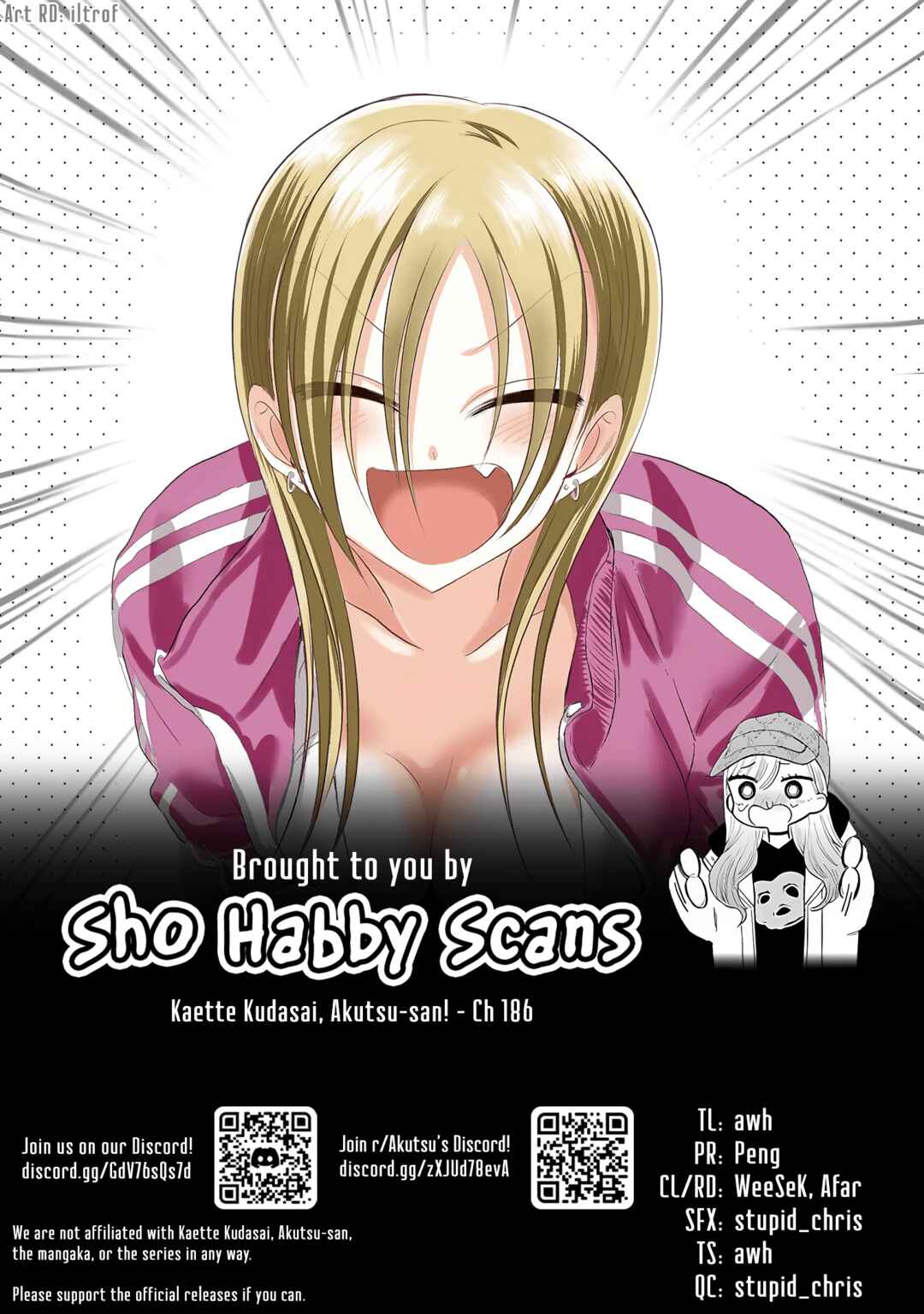 Kaette Kudasai! Akutsu-san Chapter 186 page 10