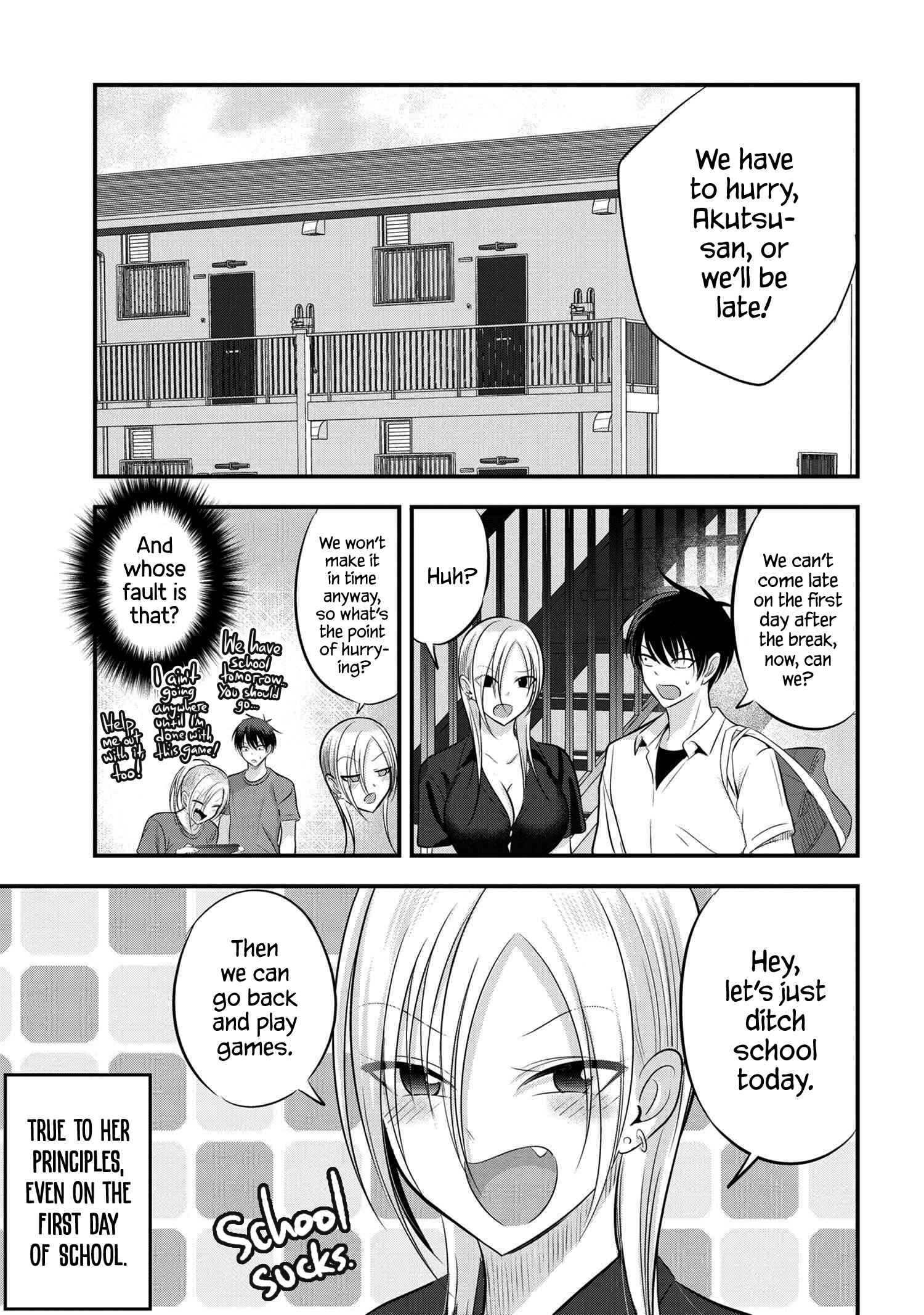 Kaette Kudasai! Akutsu-san Chapter 89 page 0