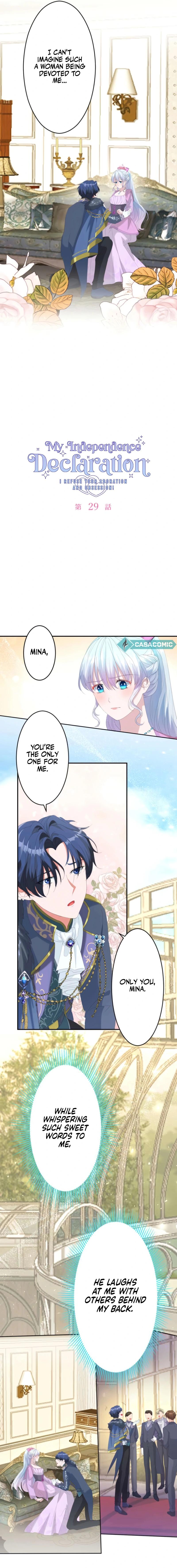 Kaihou Sengen – Dekiai mo Shuuchaku mo Okotowari desu! Chapter 29 page 1
