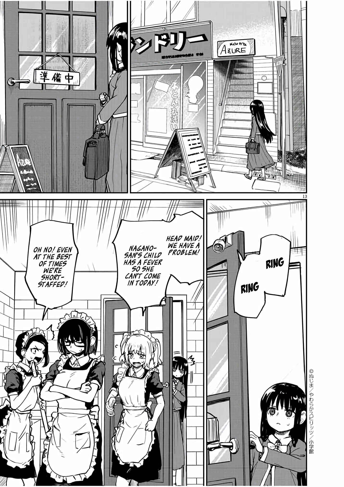 Kaii to Otome to Kamikakushi Chapter 21 page 13