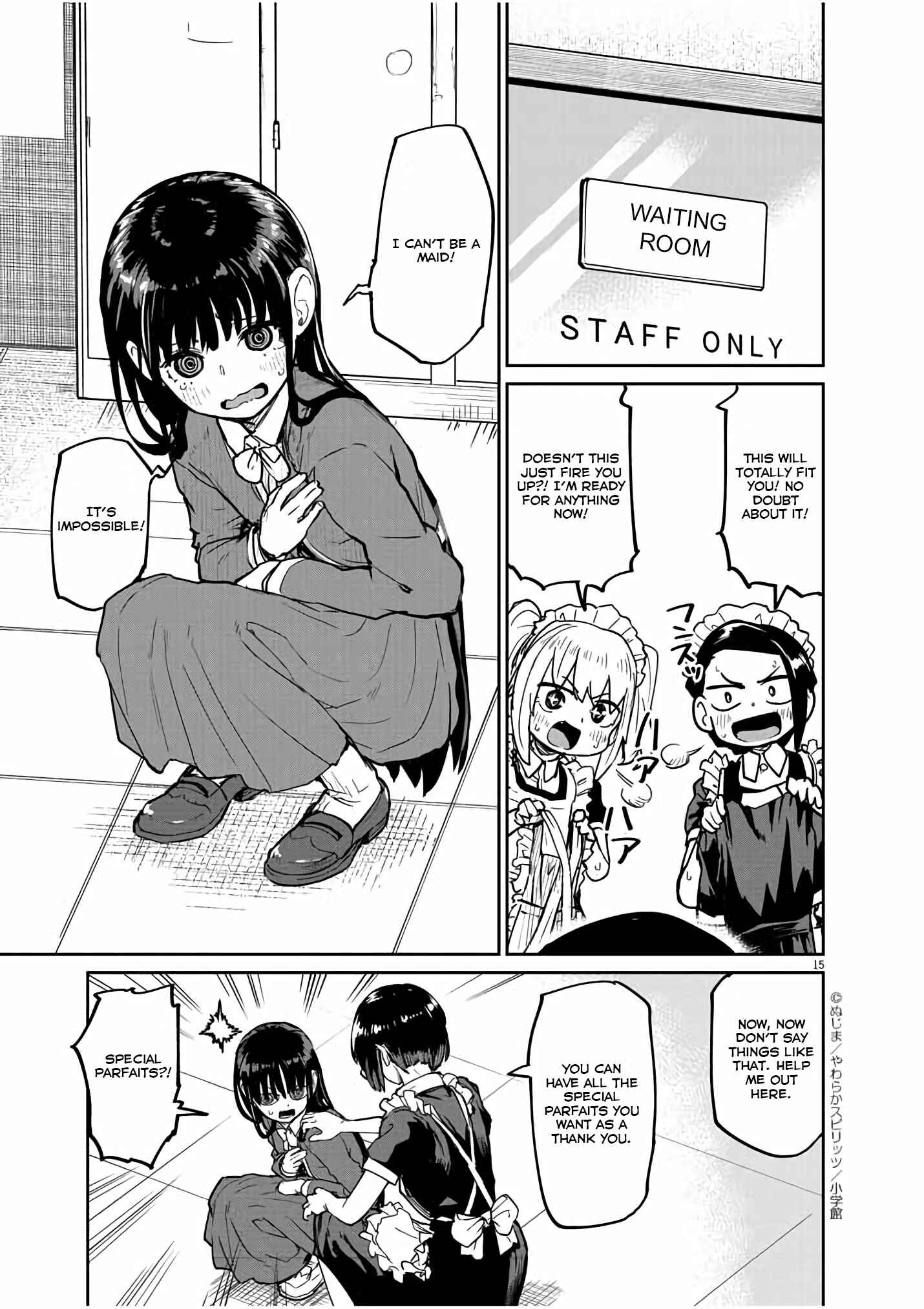Kaii to Otome to Kamikakushi Chapter 21 page 15