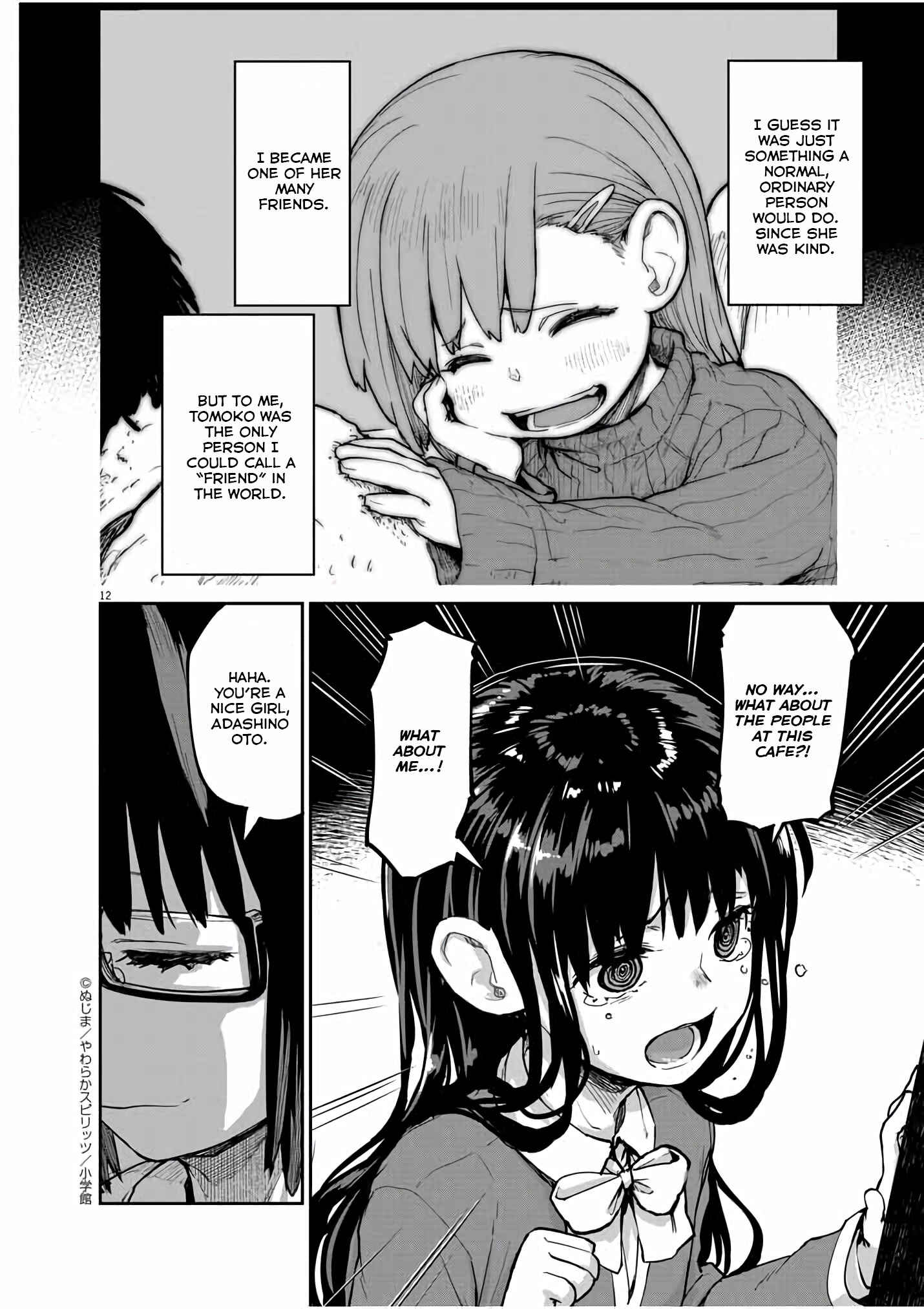 Kaii to Otome to Kamikakushi Chapter 24 page 12