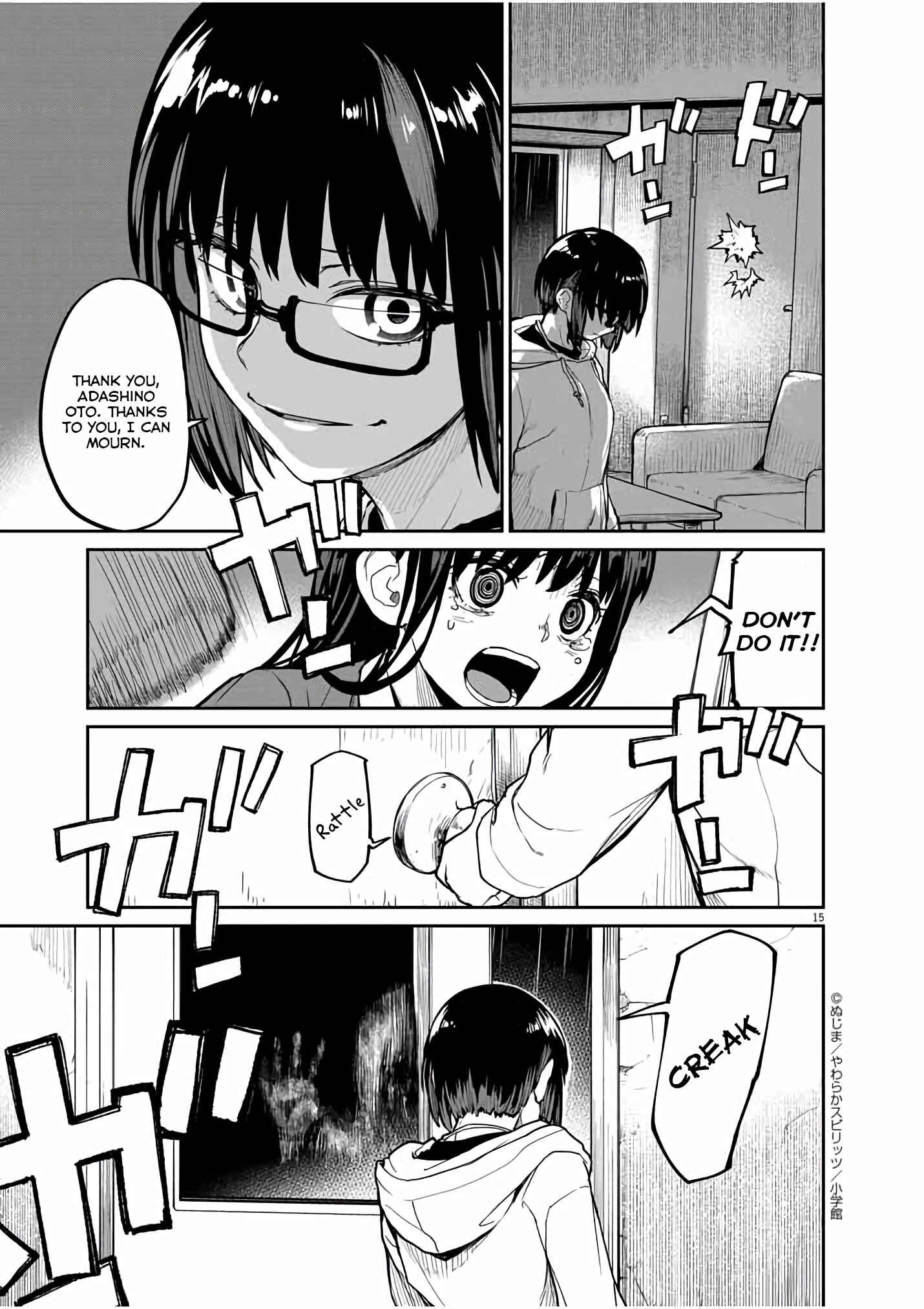 Kaii to Otome to Kamikakushi Chapter 24 page 15