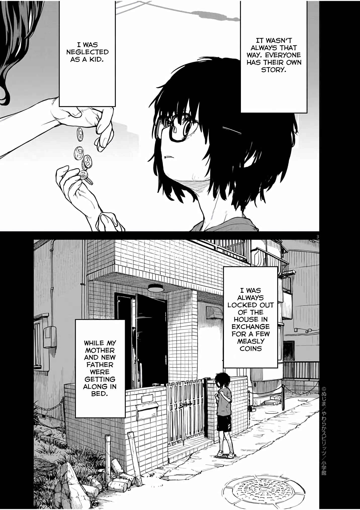 Kaii to Otome to Kamikakushi Chapter 24 page 3