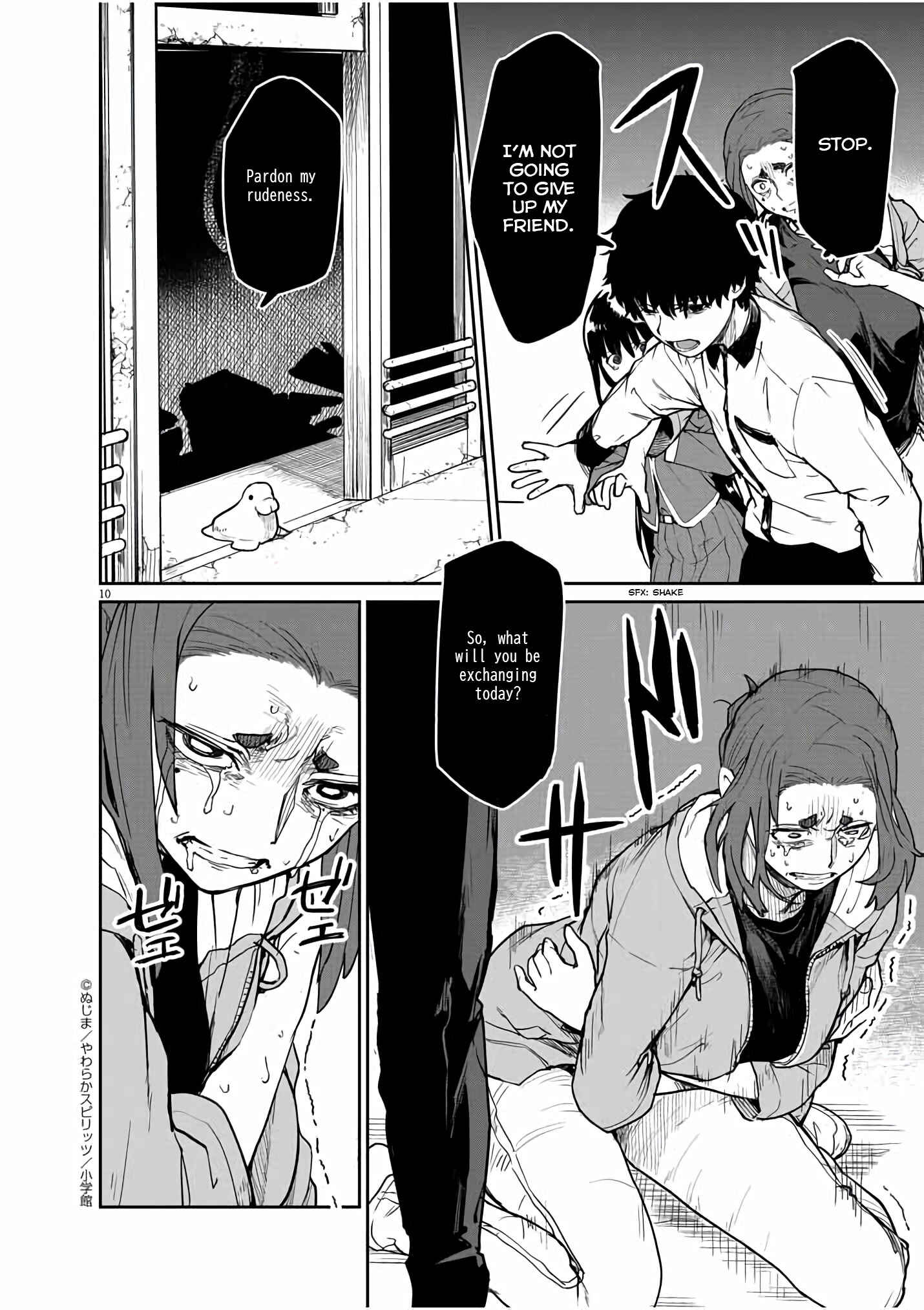 Kaii to Otome to Kamikakushi Chapter 26 page 10