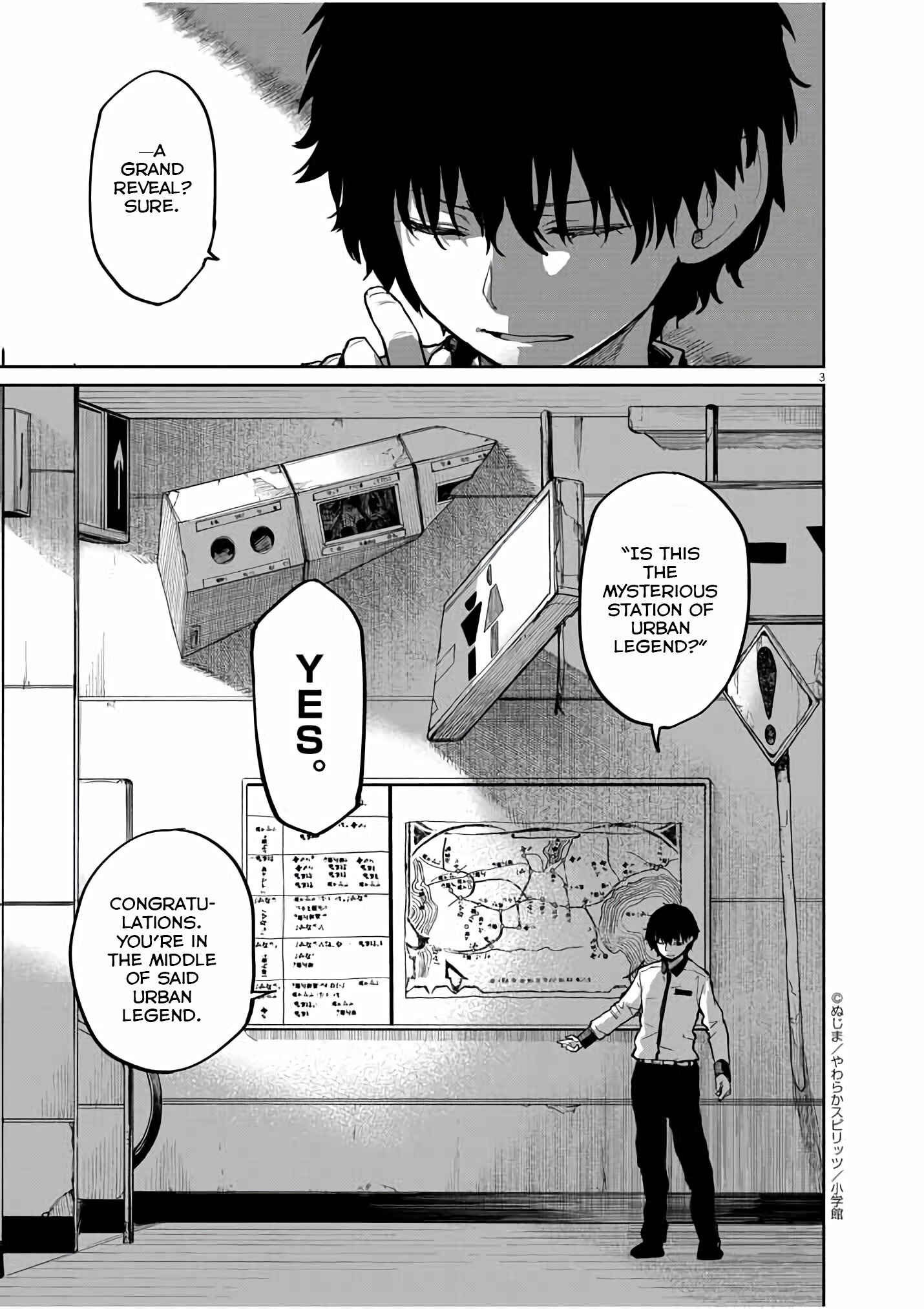 Kaii to Otome to Kamikakushi Chapter 26 page 3