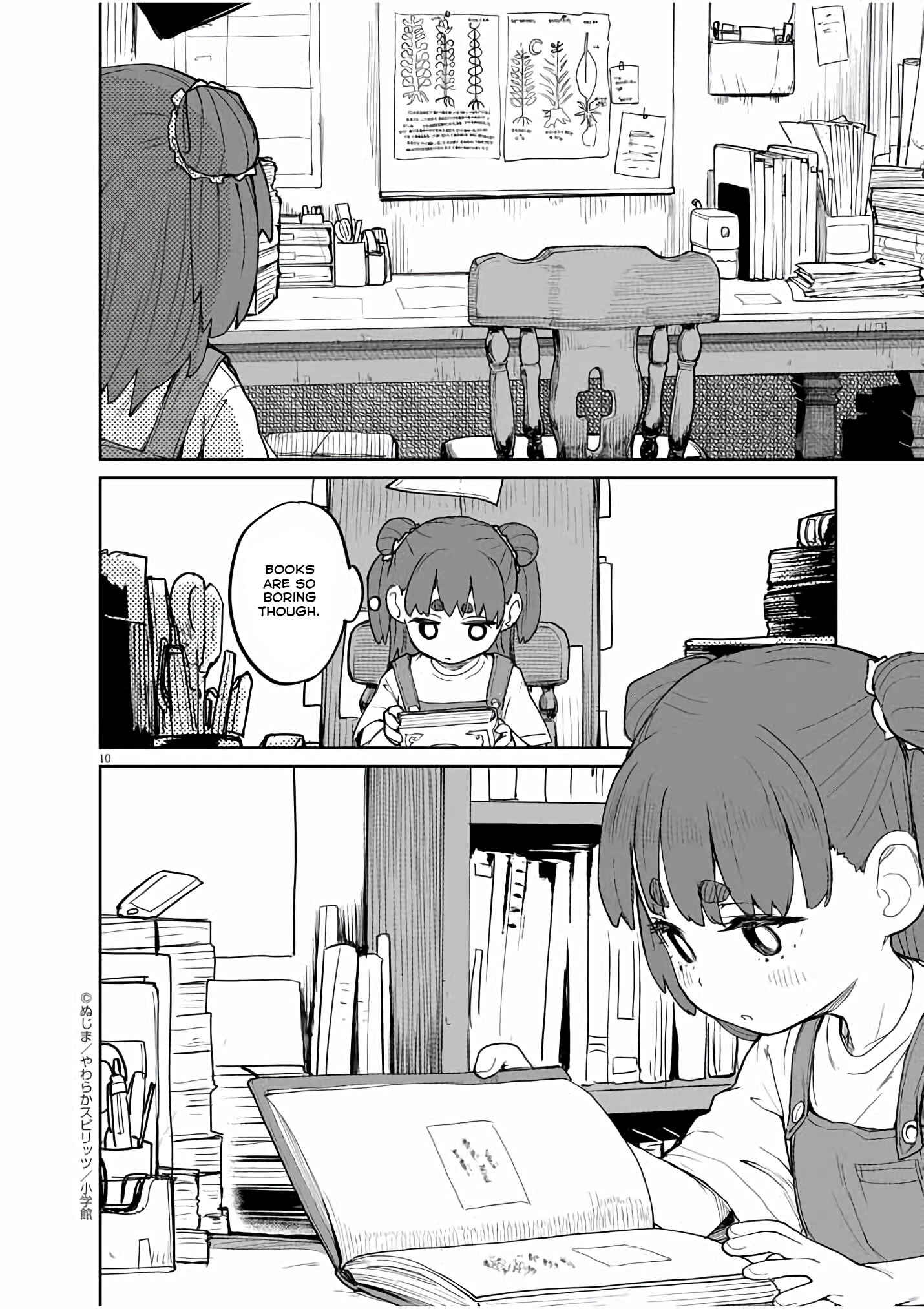 Kaii to Otome to Kamikakushi Chapter 30 page 9