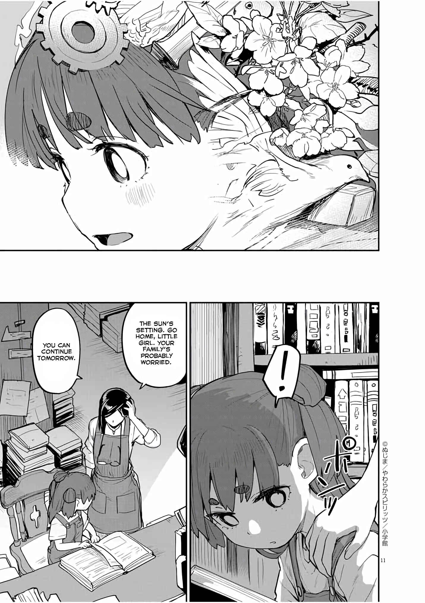 Kaii to Otome to Kamikakushi Chapter 30 page 10