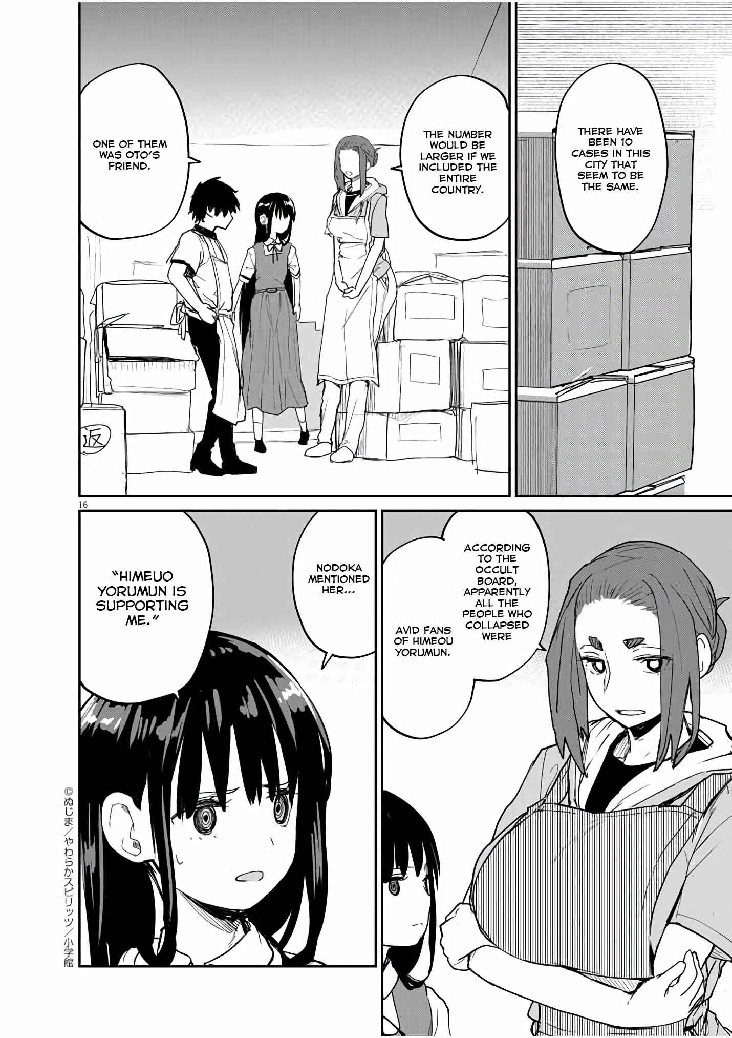 Kaii to Otome to Kamikakushi Chapter 35 page 15