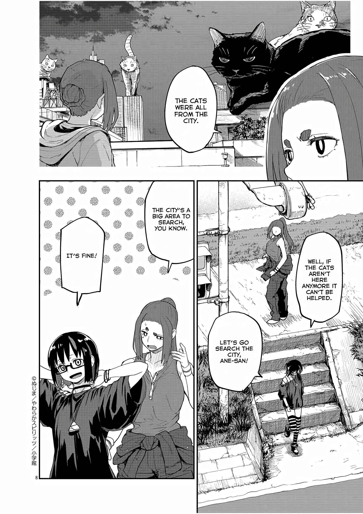 Kaii to Otome to Kamikakushi Chapter 43 page 8