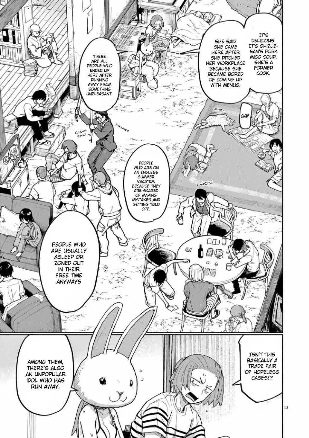 Kaii to Otome to Kamikakushi Chapter 58 page 11