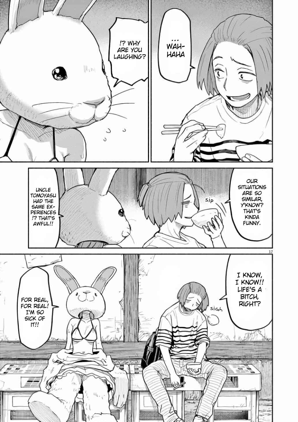 Kaii to Otome to Kamikakushi Chapter 58 page 15