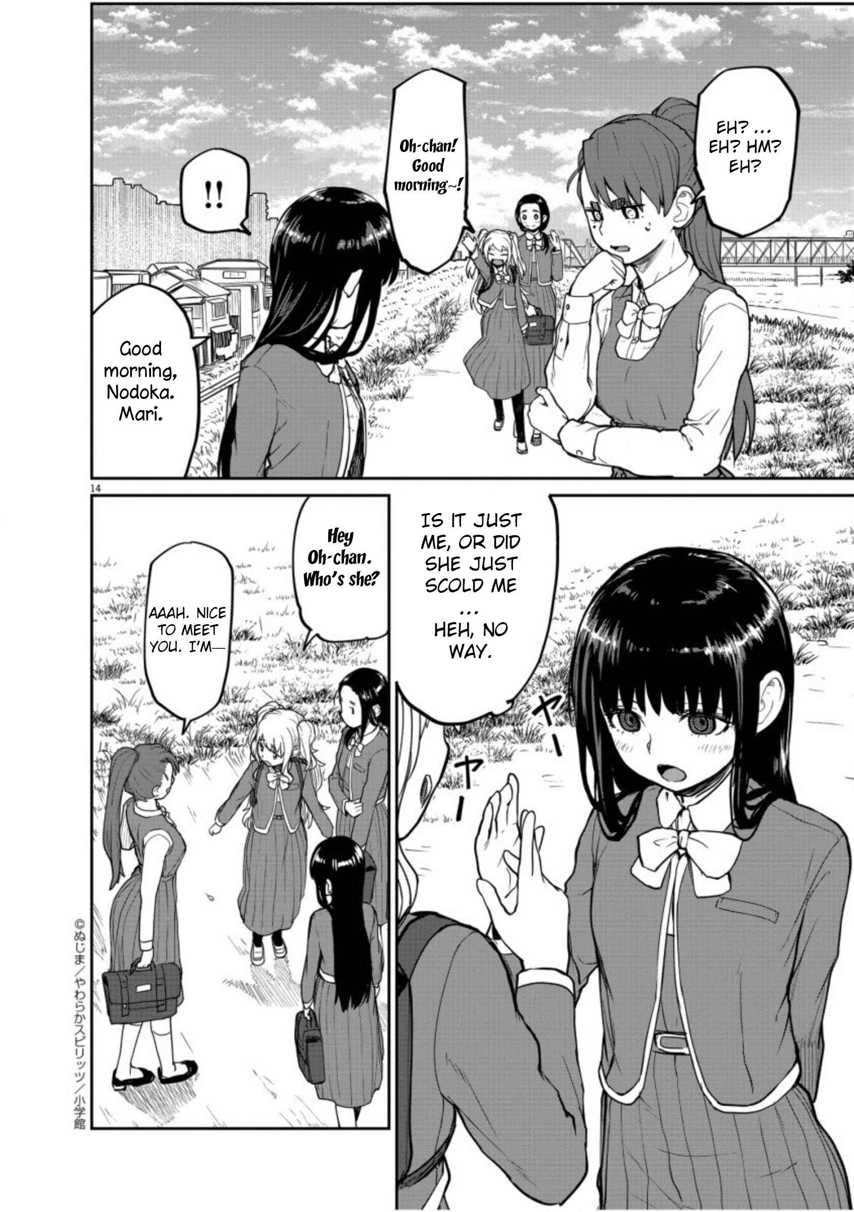Kaii to Otome to Kamikakushi Chapter 6 page 14