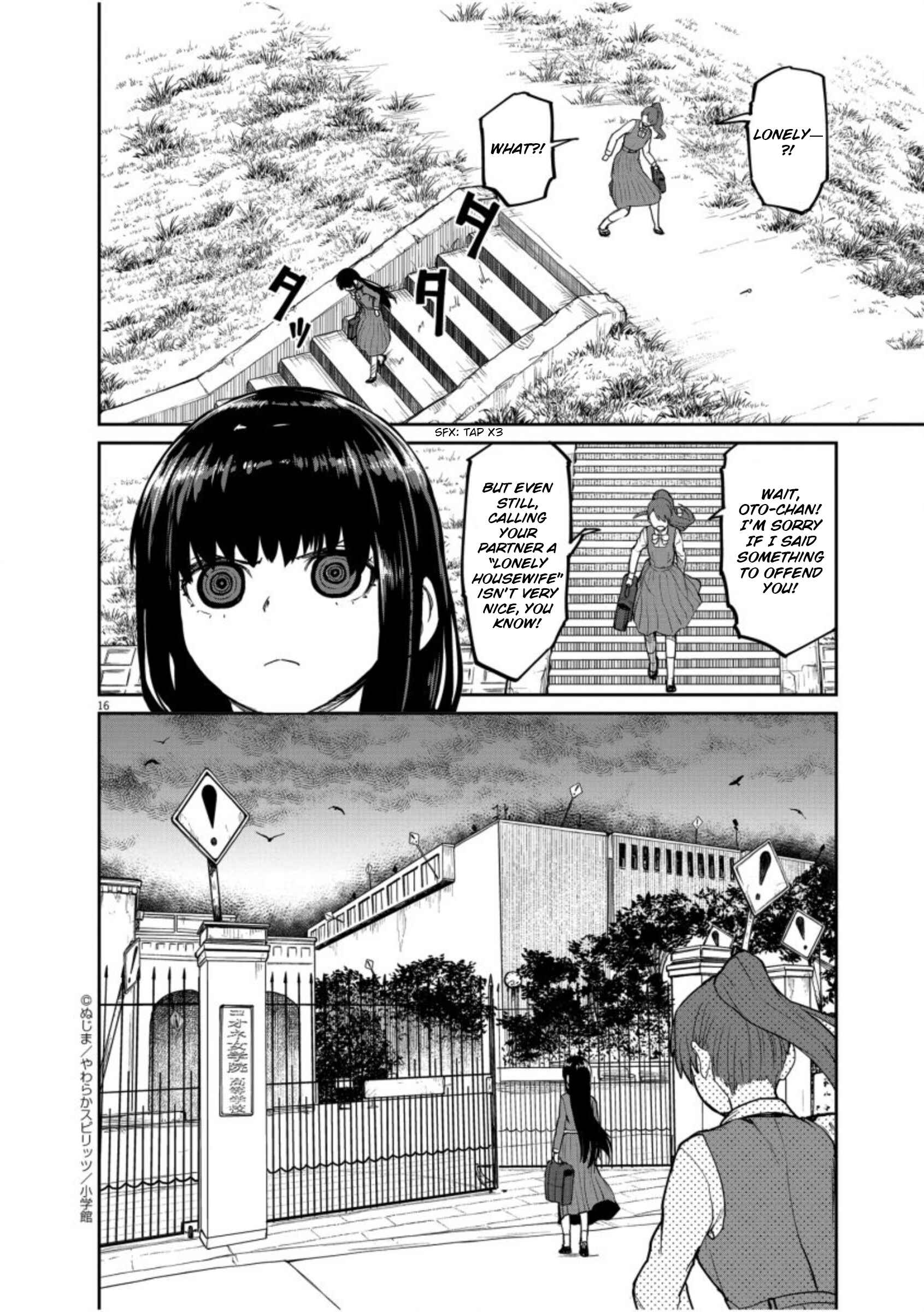 Kaii to Otome to Kamikakushi Chapter 6 page 16