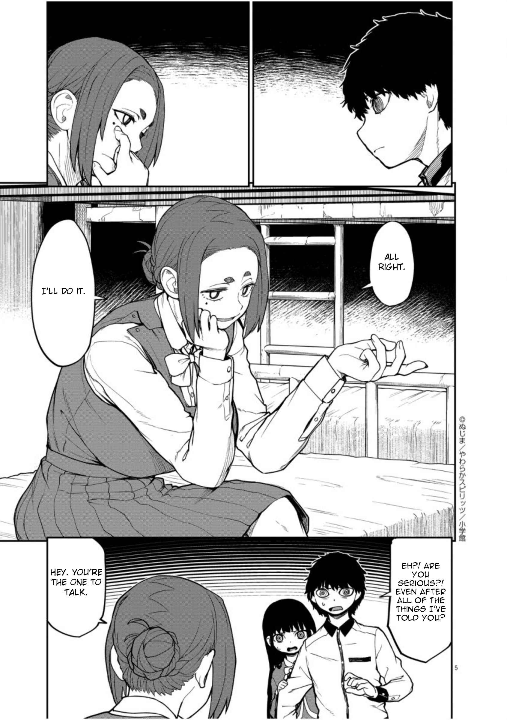 Kaii to Otome to Kamikakushi Chapter 6 page 5