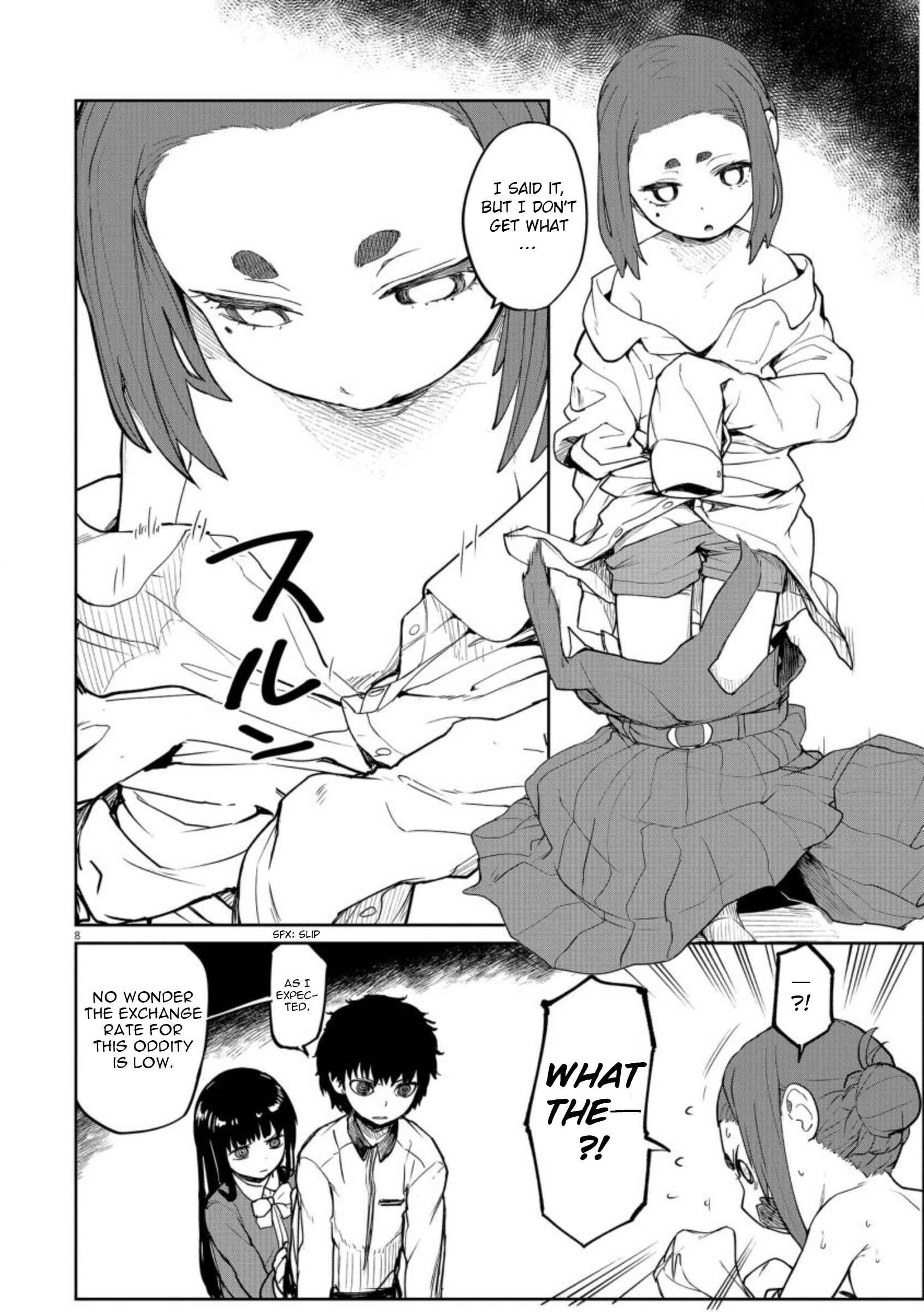Kaii to Otome to Kamikakushi Chapter 6 page 8