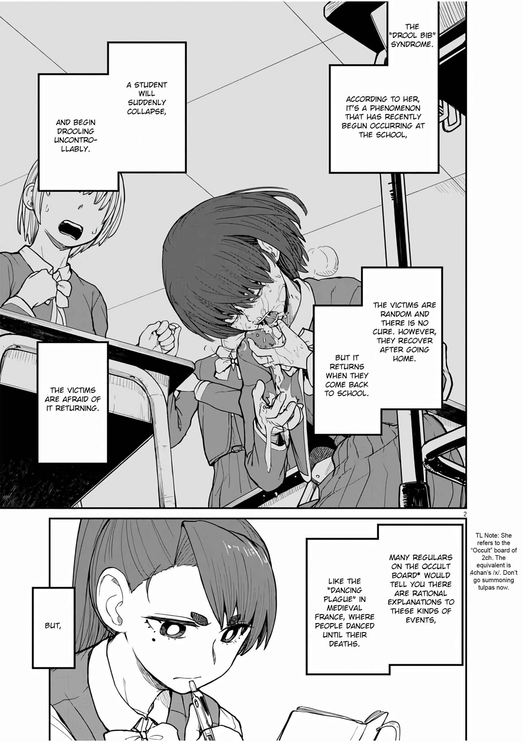 Kaii to Otome to Kamikakushi Chapter 8 page 2