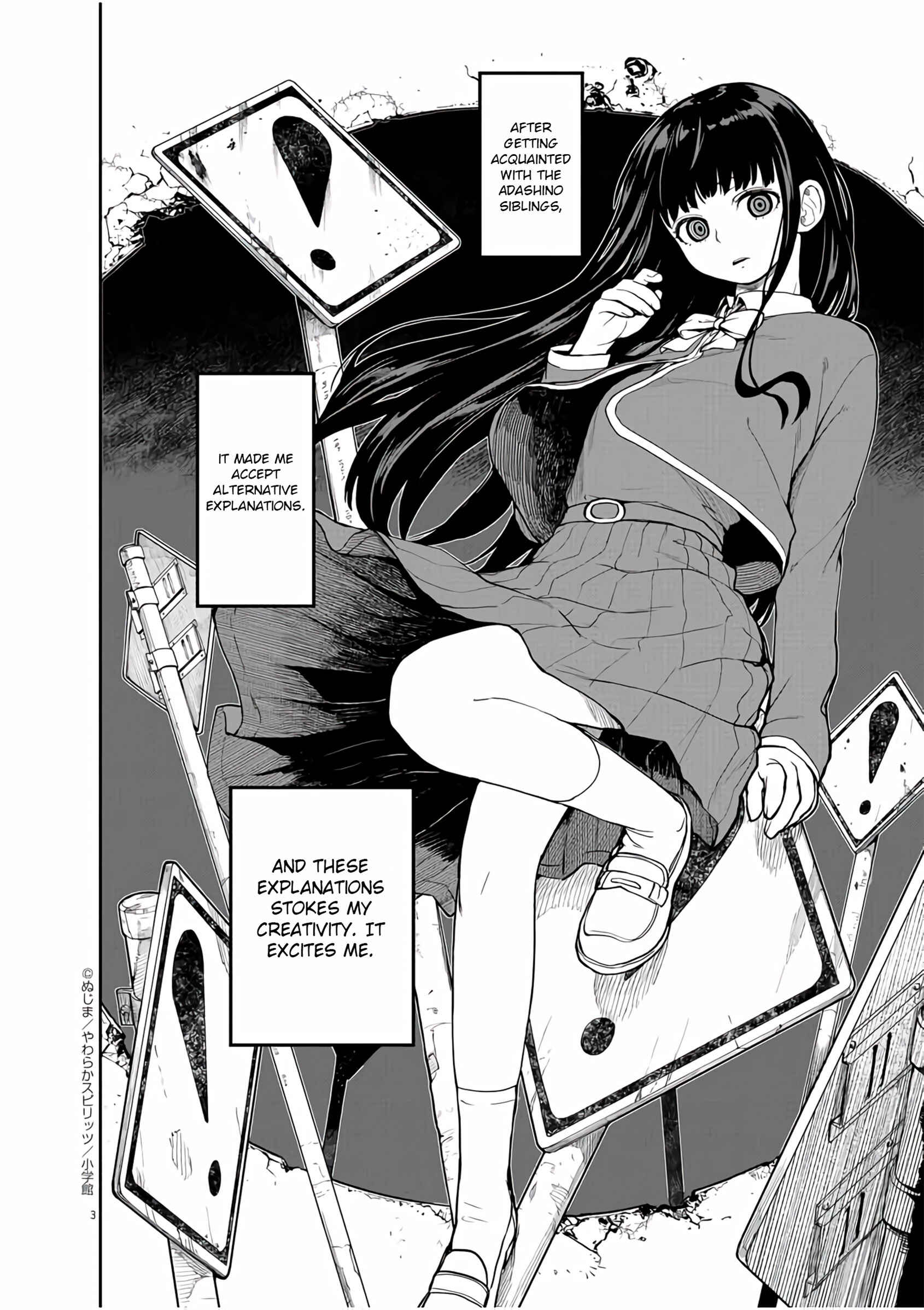 Kaii to Otome to Kamikakushi Chapter 8 page 3