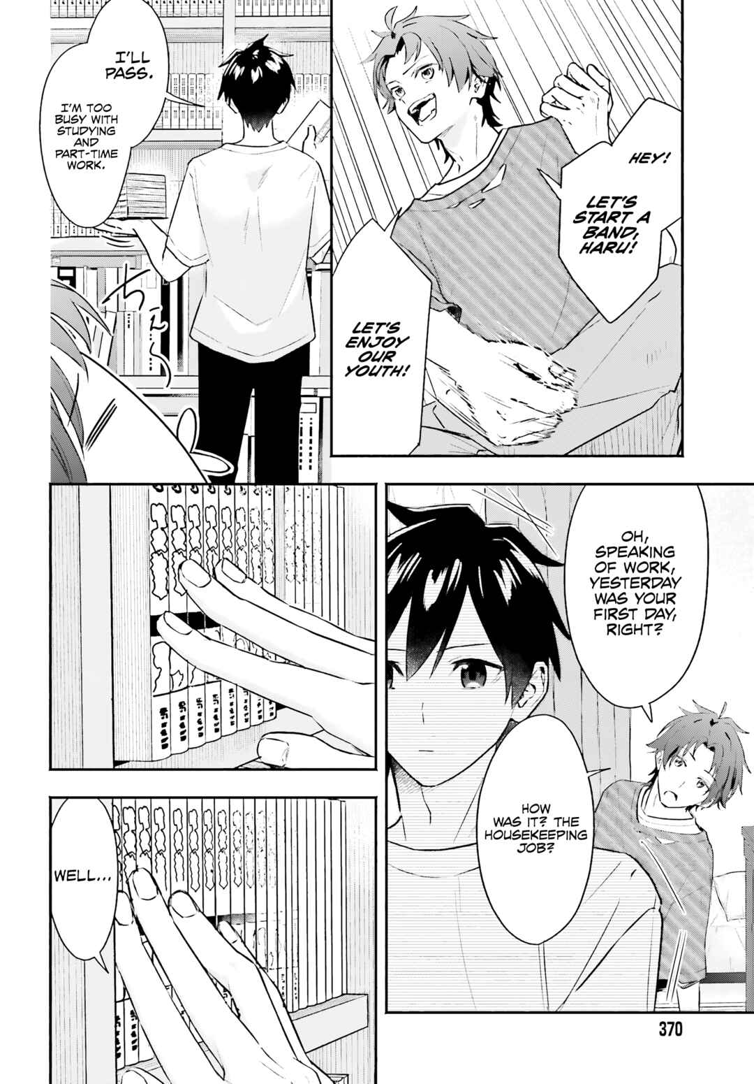 Kaji Daikou no Arubaito wo Hajimetara Gakuen Ichi no Bishoujo no Kazoku ni Kiniirarechaimashita Chapter 3 page 10
