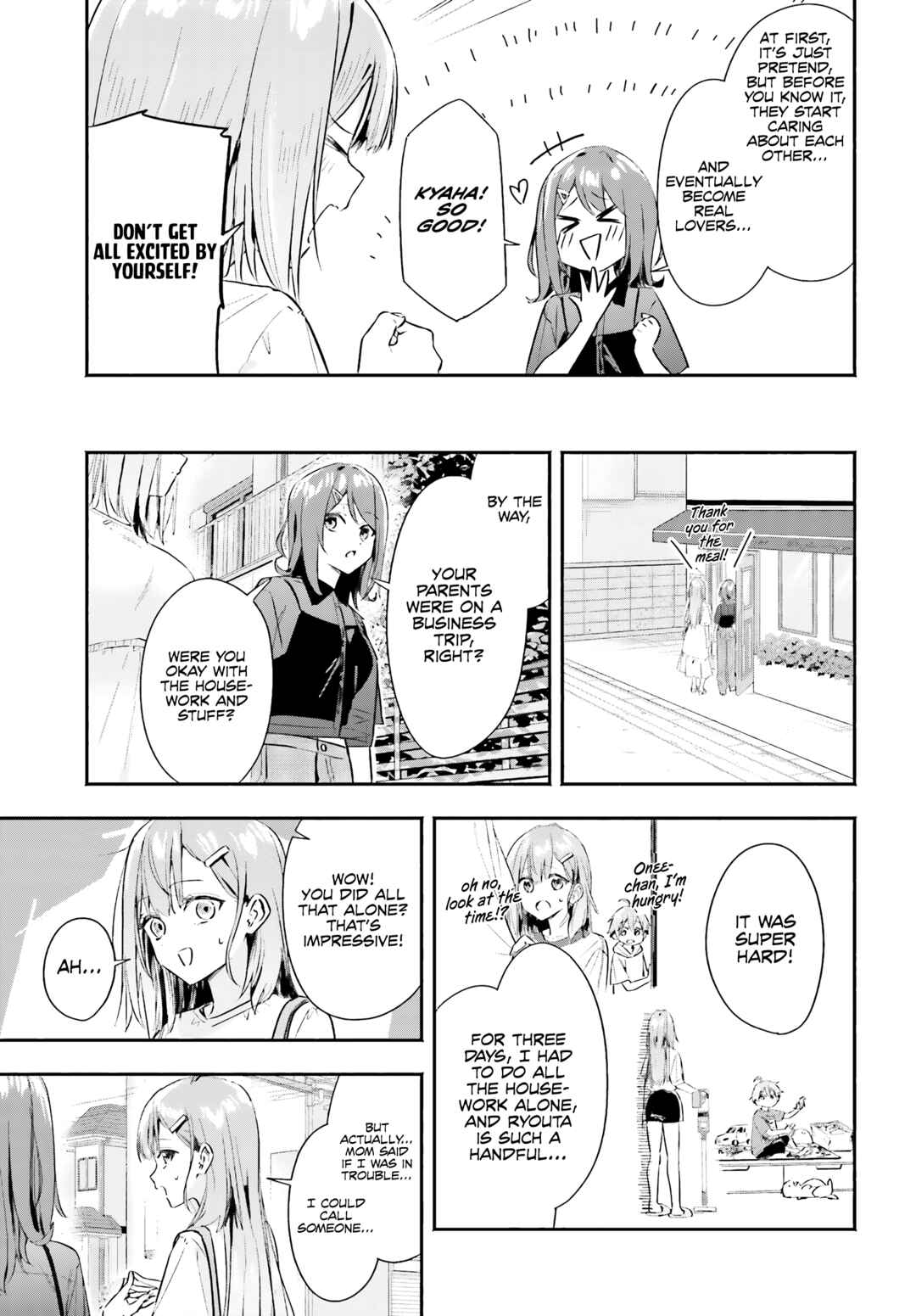 Kaji Daikou no Arubaito wo Hajimetara Gakuen Ichi no Bishoujo no Kazoku ni Kiniirarechaimashita Chapter 3 page 5