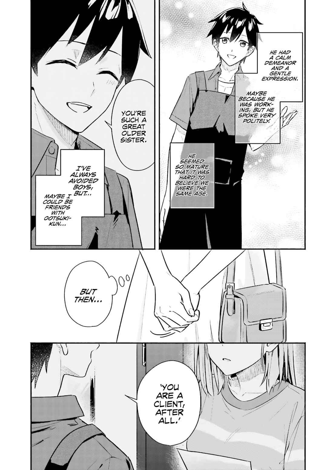 Kaji Daikou no Arubaito wo Hajimetara Gakuen Ichi no Bishoujo no Kazoku ni Kiniirarechaimashita Chapter 3 page 7