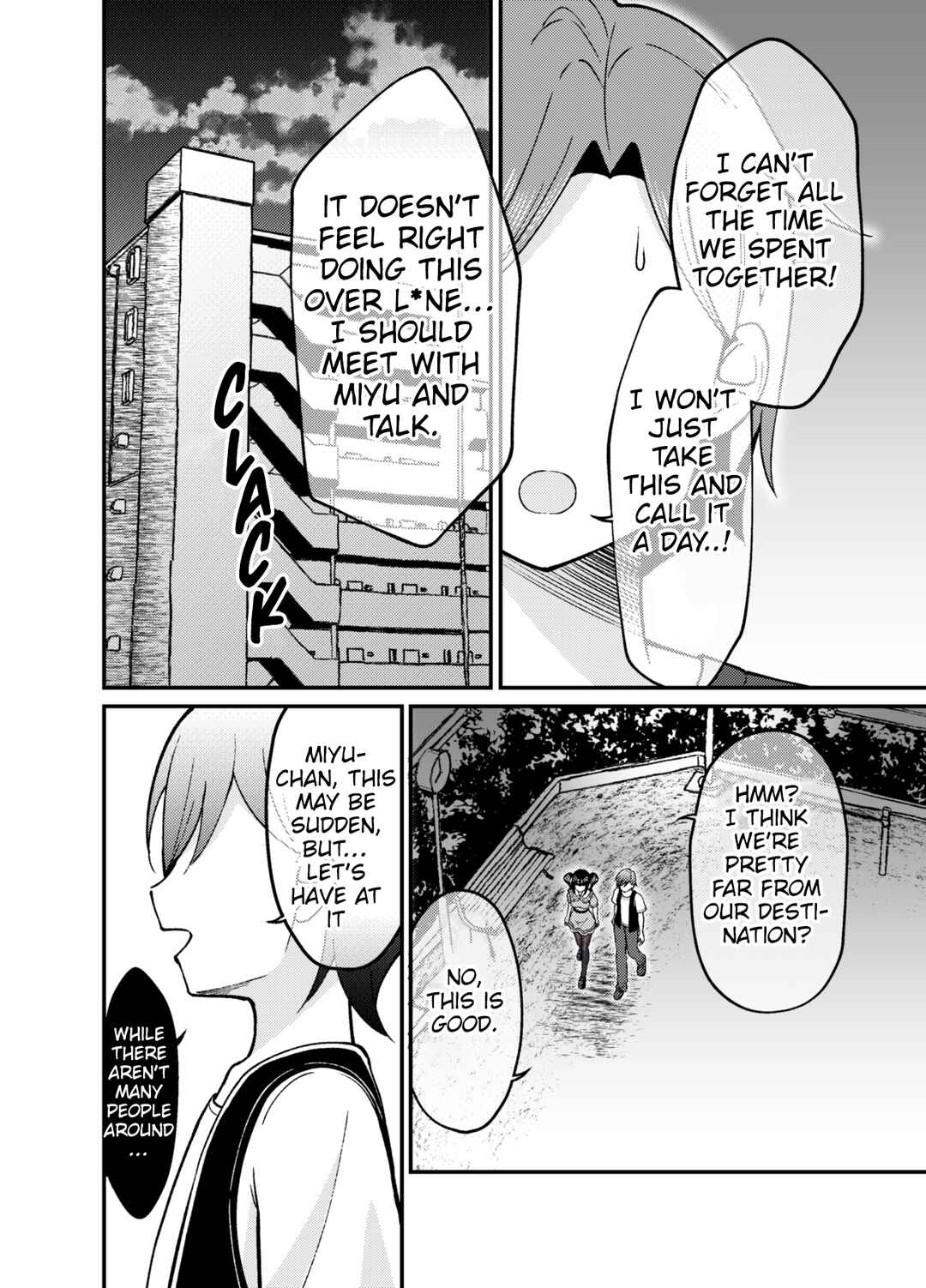 Kakawatte wa Ikenai Type no Musume ga Kanojo ni Natta Chapter 57 page 1