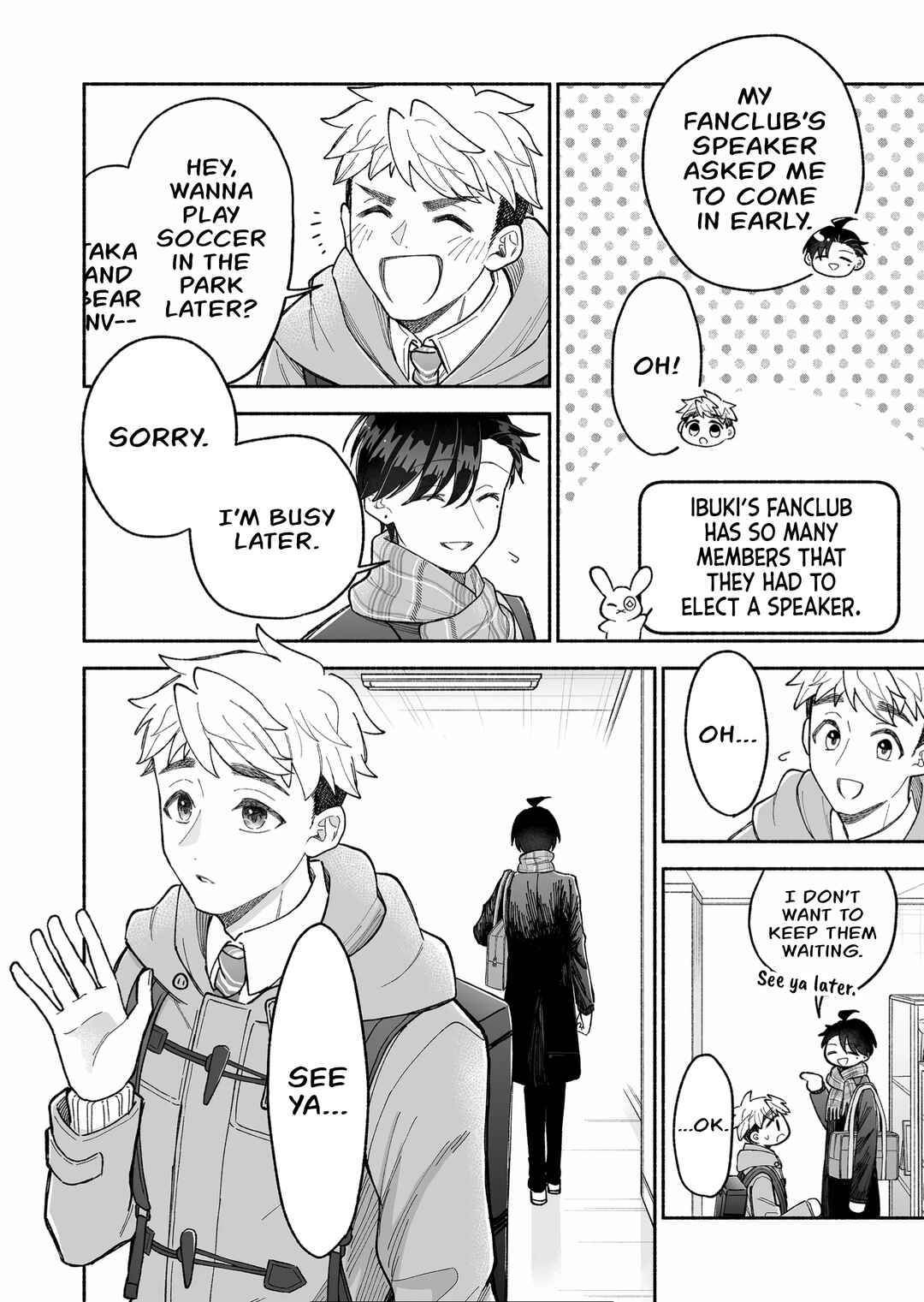 Kakkoii Onnanoko to 12-centi no Yakusoku Chapter 15 page 1