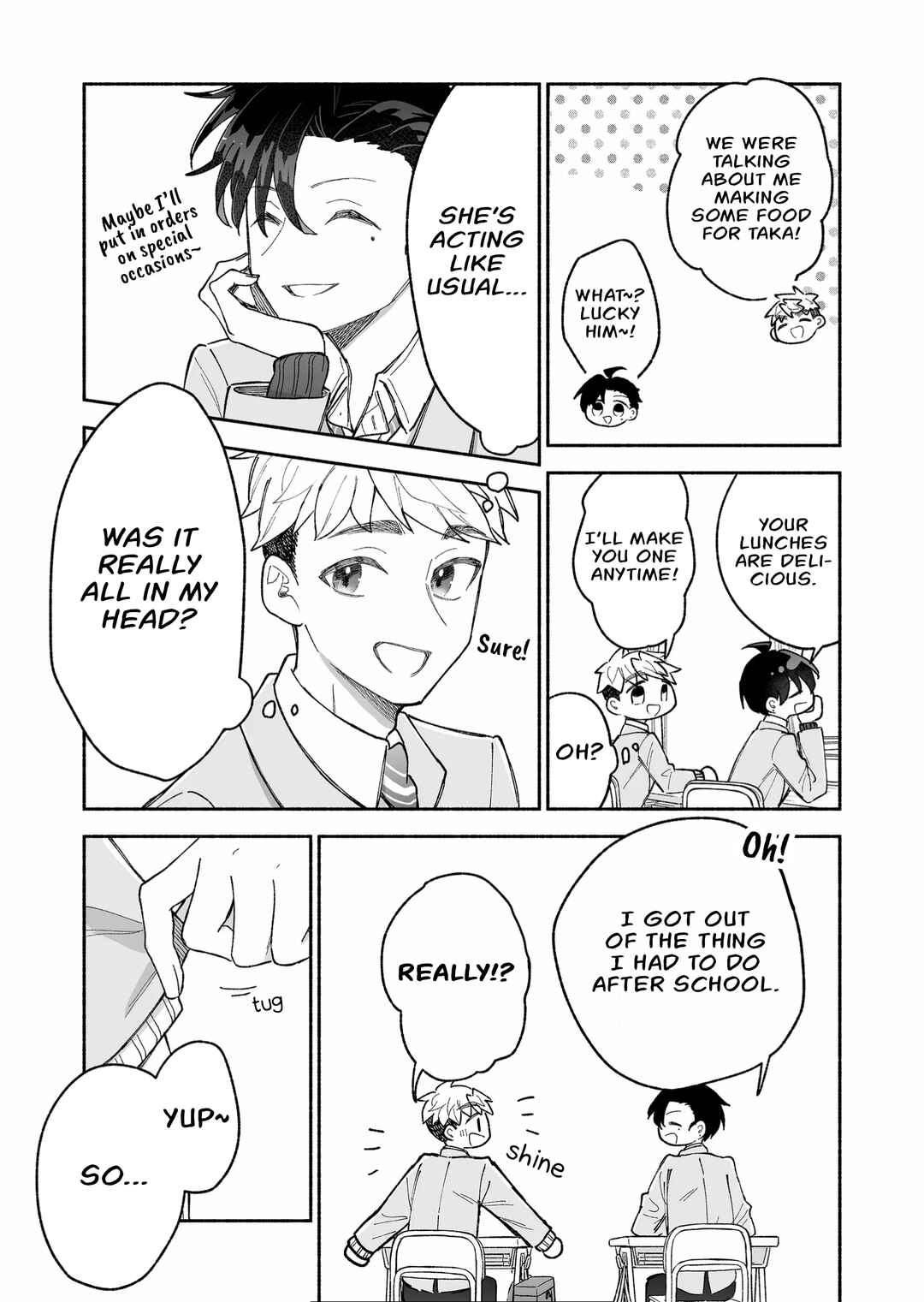Kakkoii Onnanoko to 12-centi no Yakusoku Chapter 16 page 12