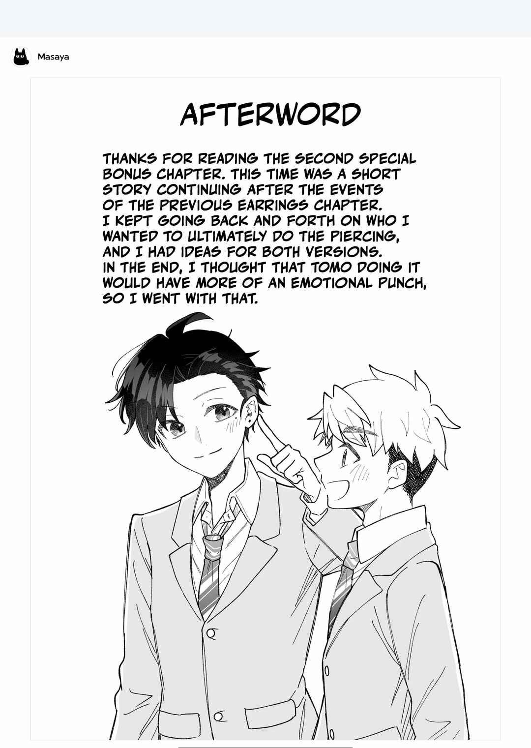 Kakkoii Onnanoko to 12-centi no Yakusoku Chapter 17.5 page 13