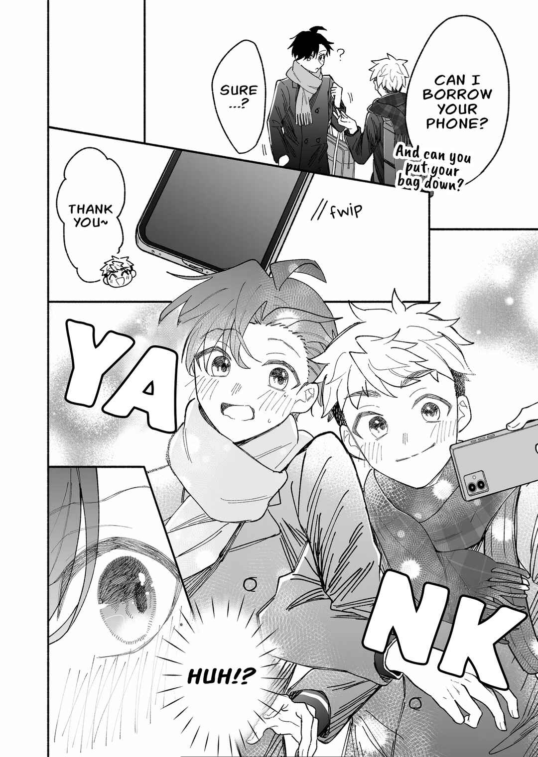 Kakkoii Onnanoko to 12-centi no Yakusoku Chapter 17.5 page 1