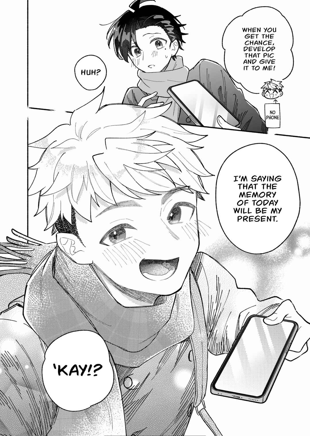 Kakkoii Onnanoko to 12-centi no Yakusoku Chapter 17.5 page 3