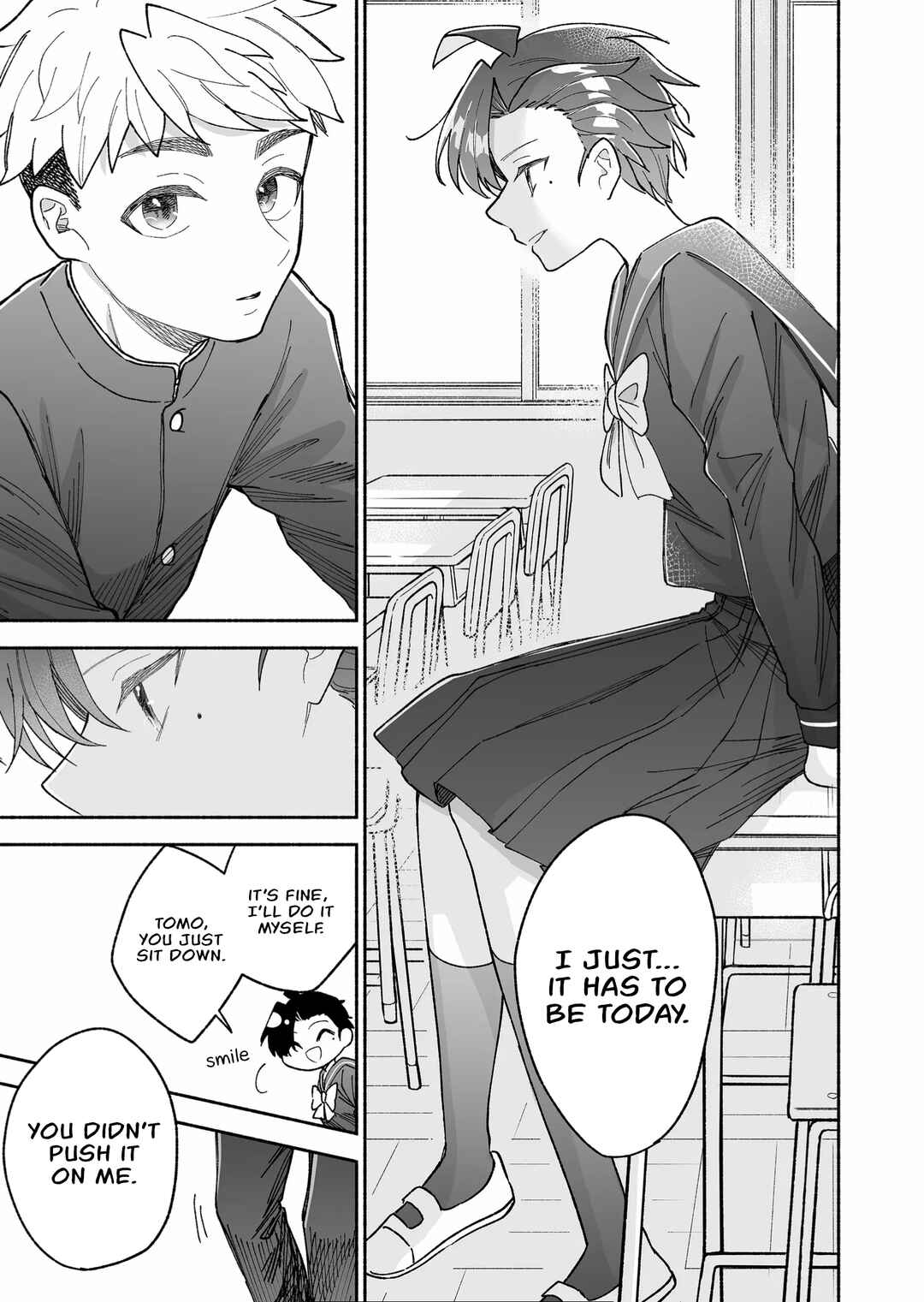 Kakkoii Onnanoko to 12-centi no Yakusoku Chapter 17.5 page 8