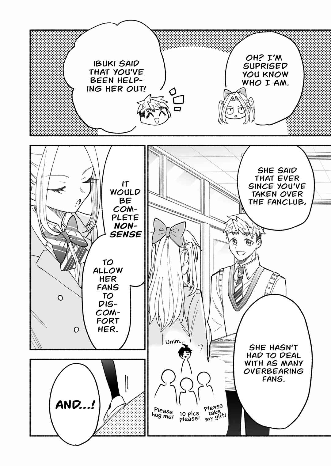 Kakkoii Onnanoko to 12-centi no Yakusoku Chapter 21.5 page 7