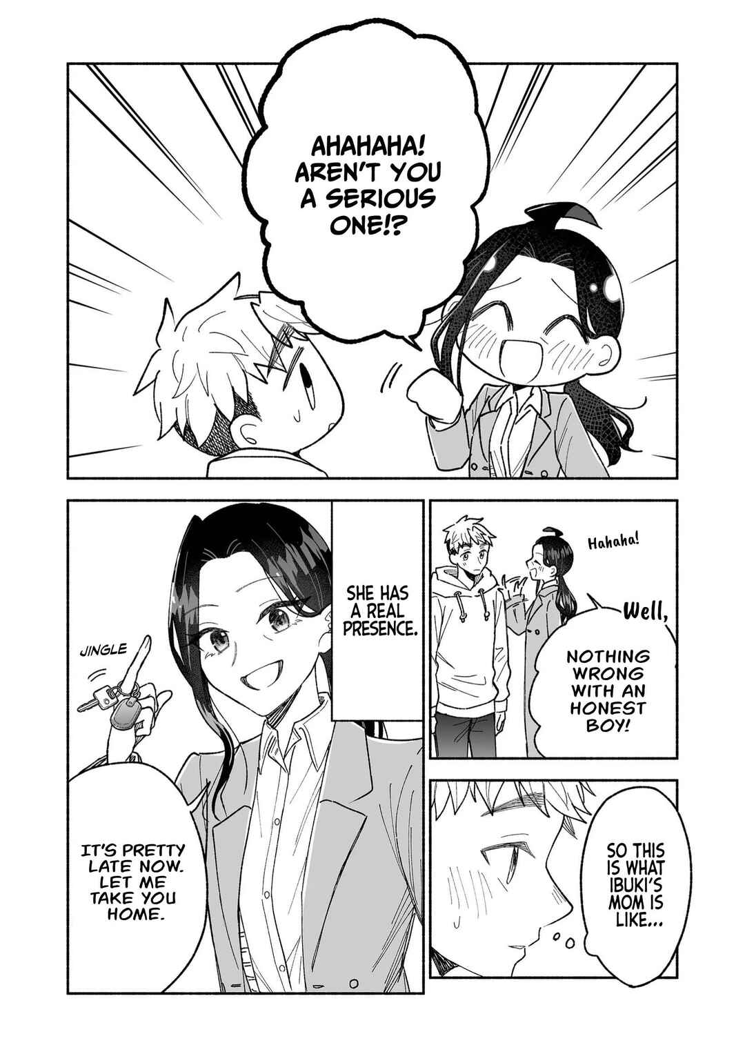 Kakkoii Onnanoko to 12-centi no Yakusoku Chapter 24 page 1