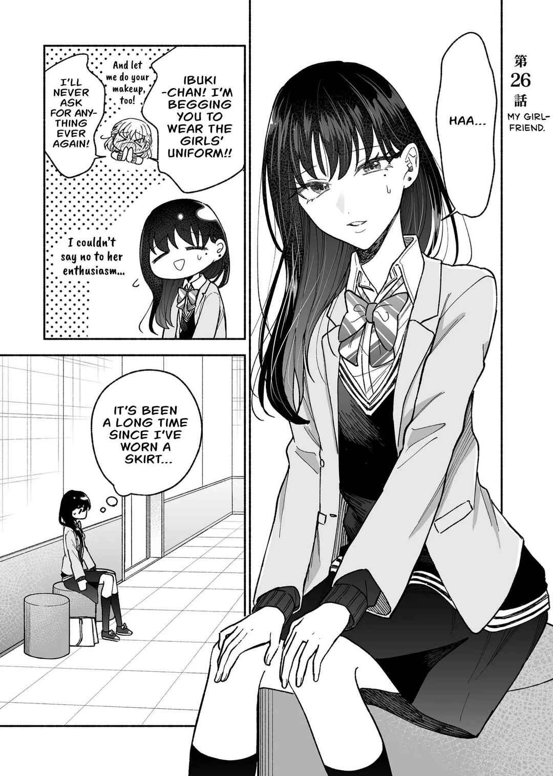 Kakkoii Onnanoko to 12-centi no Yakusoku Chapter 26 page 0