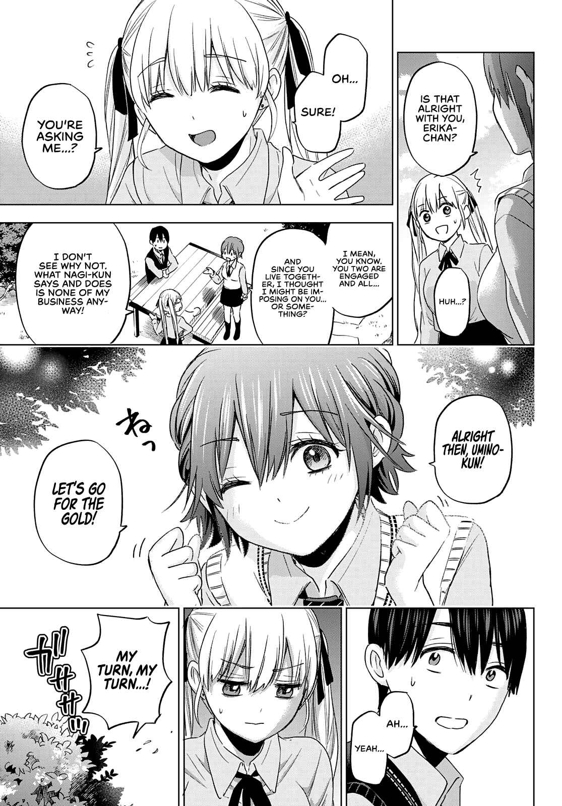 Kakkou no Iinazuke Chapter 100 page 12