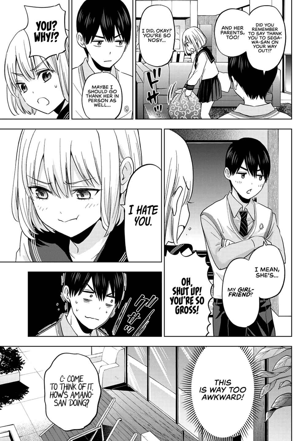 Kakkou no Iinazuke Chapter 123 page 5