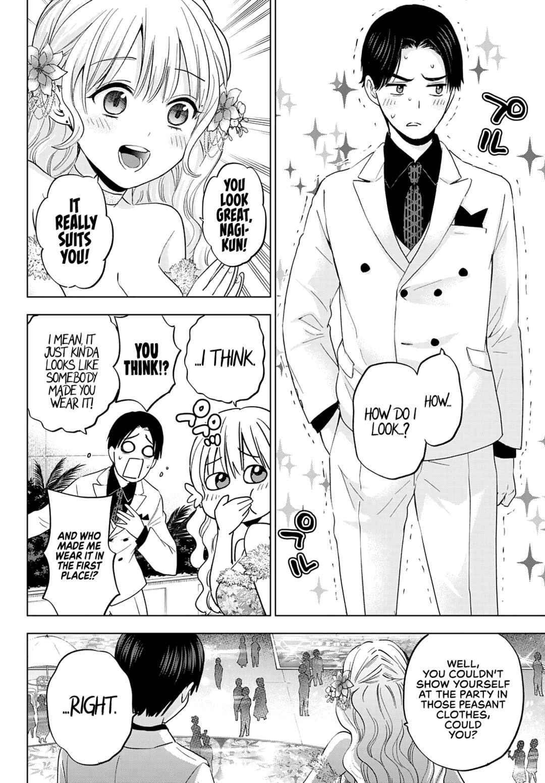 Kakkou no Iinazuke Chapter 128 page 3