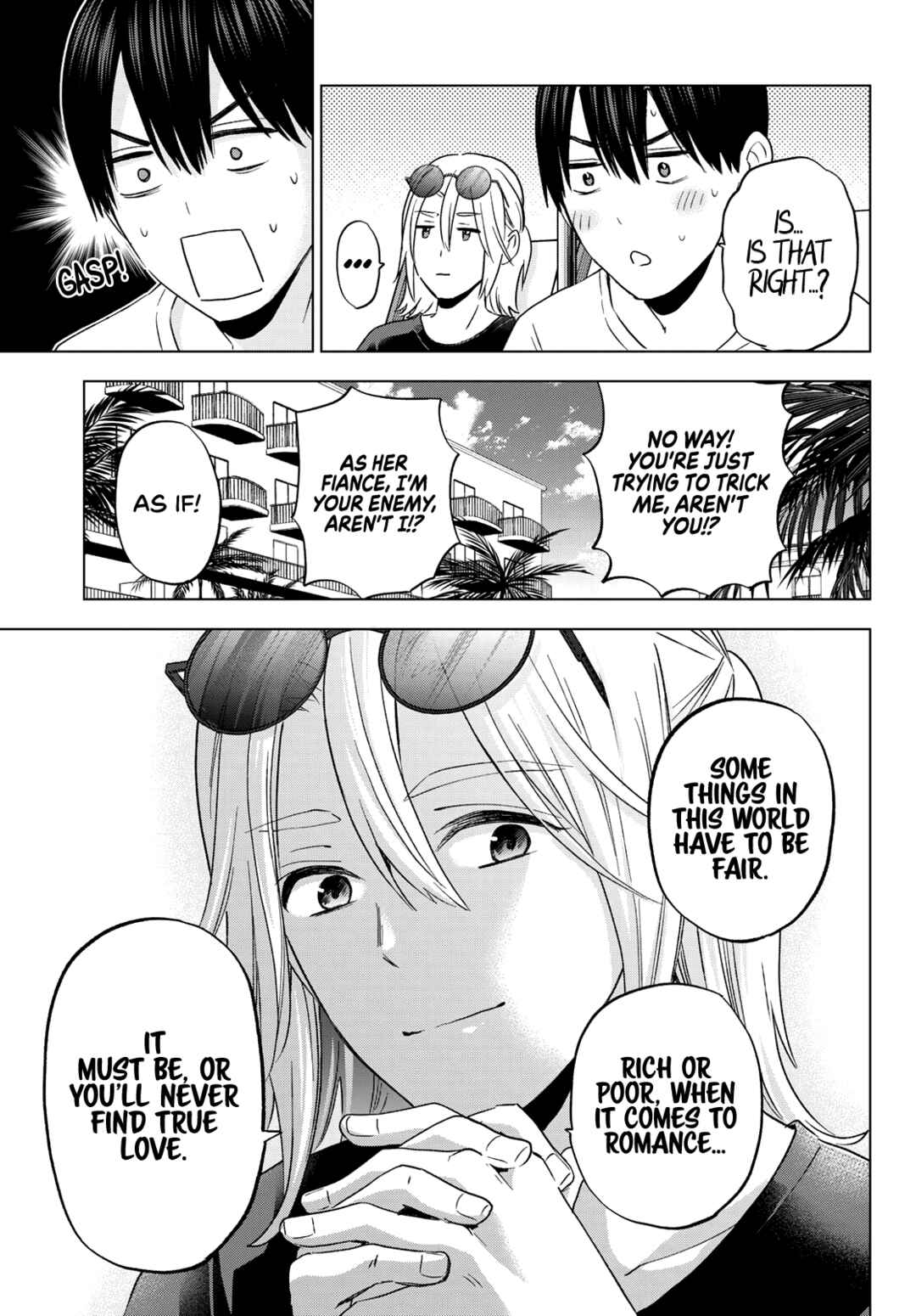 Kakkou no Iinazuke Chapter 134 page 17