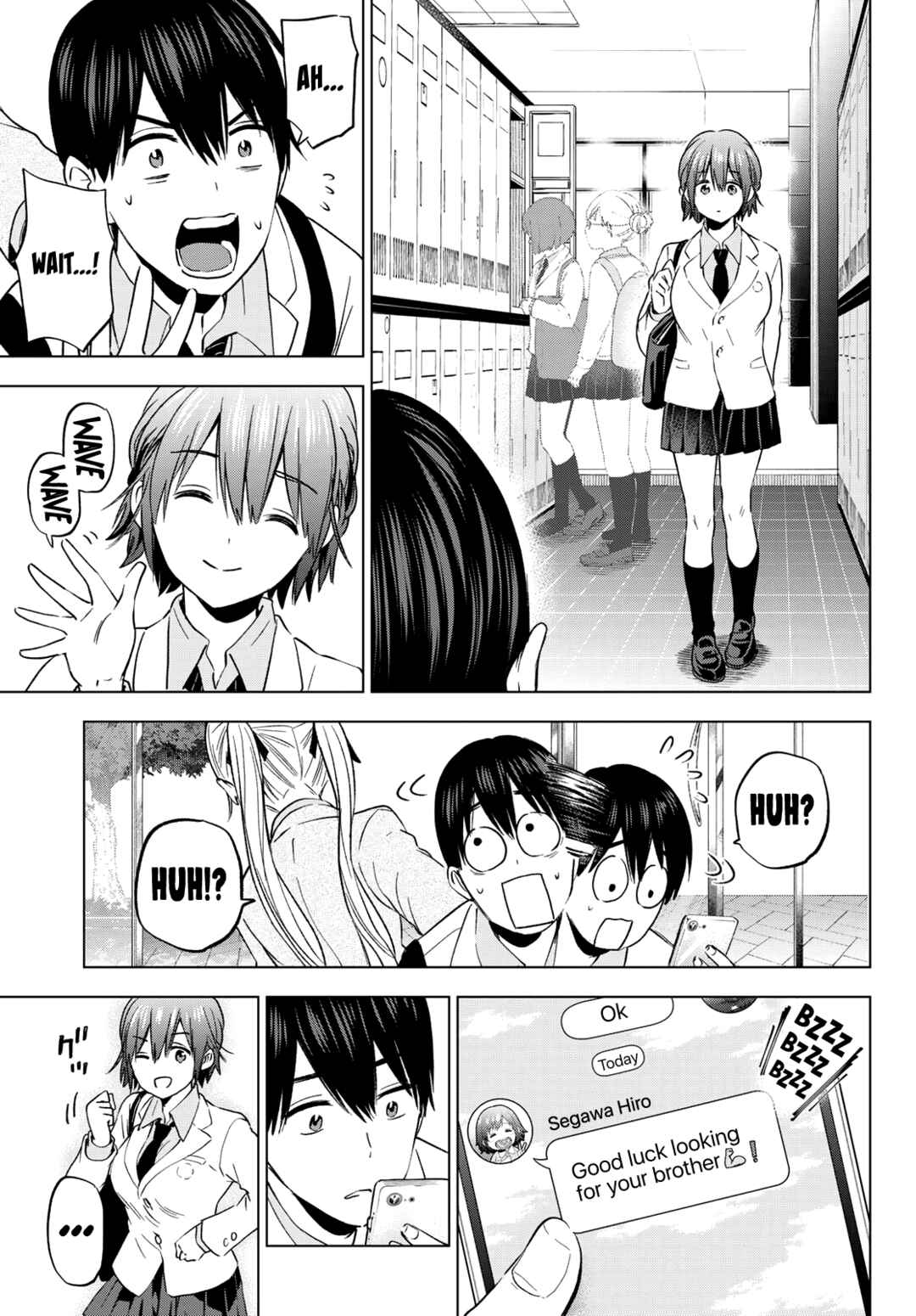 Kakkou no Iinazuke Chapter 143 page 17