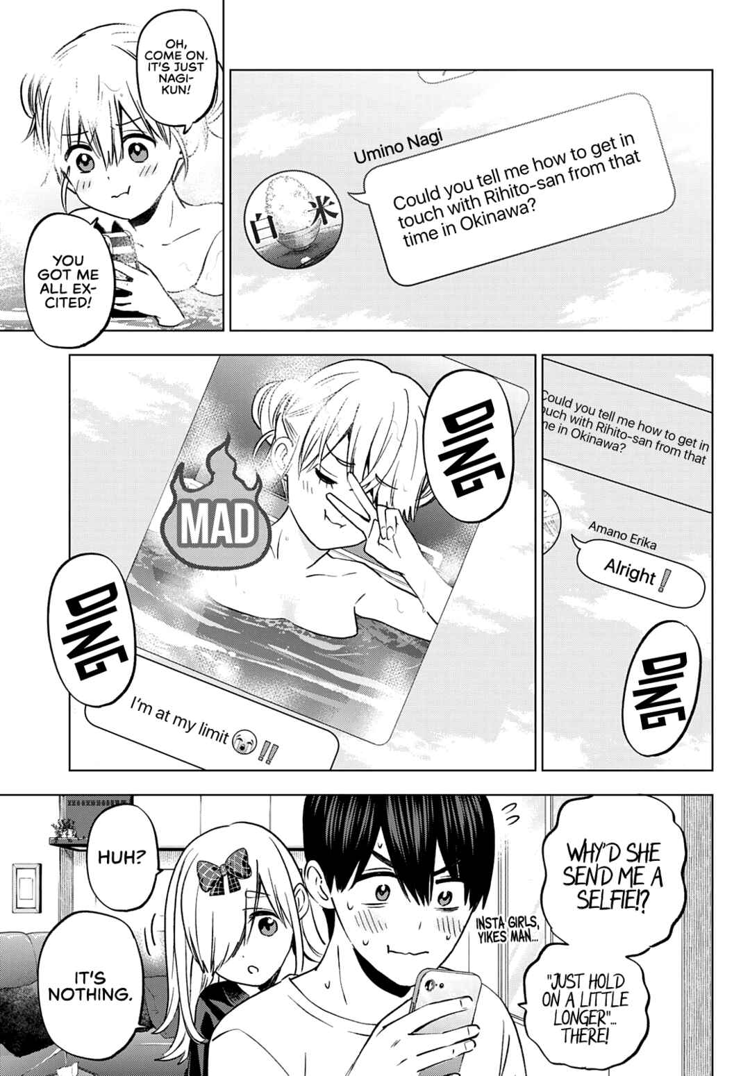 Kakkou no Iinazuke Chapter 150 page 15