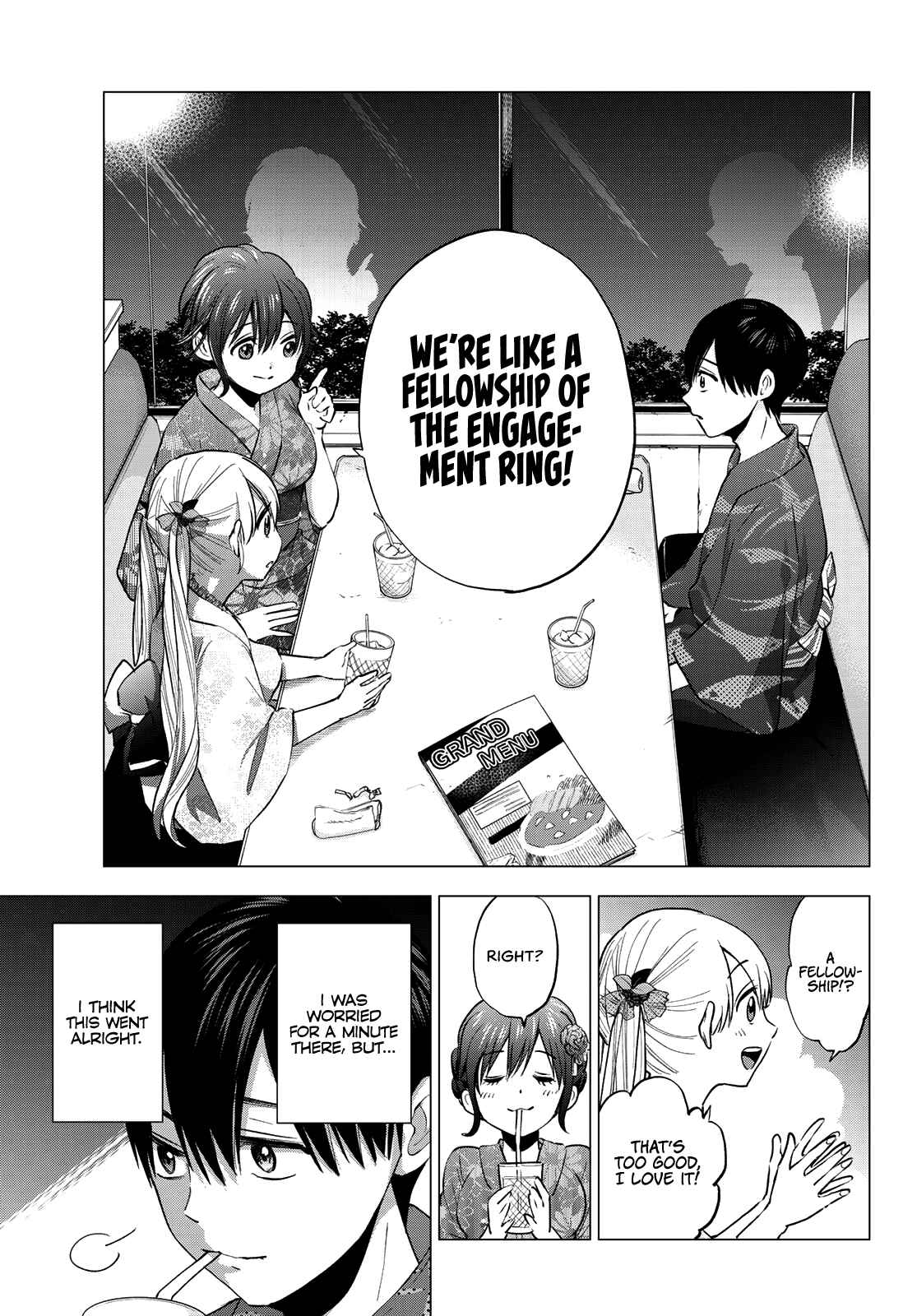 Kakkou no Iinazuke Chapter 34 page 11