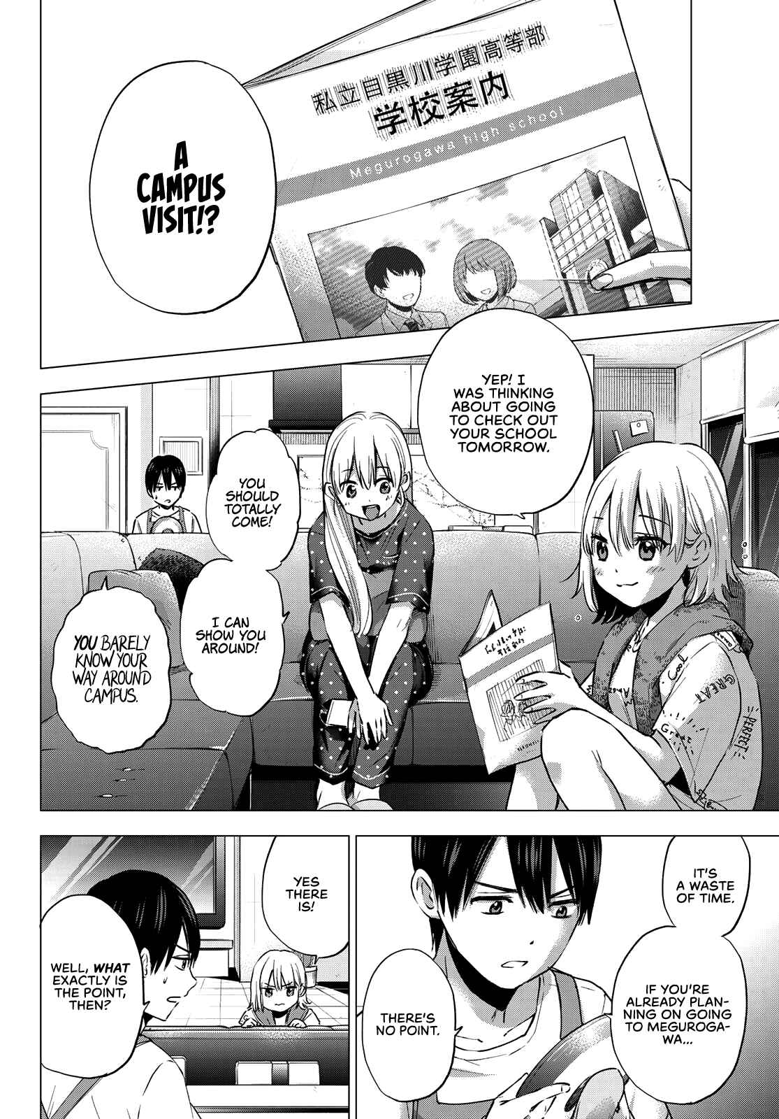 Kakkou no Iinazuke Chapter 37 page 2