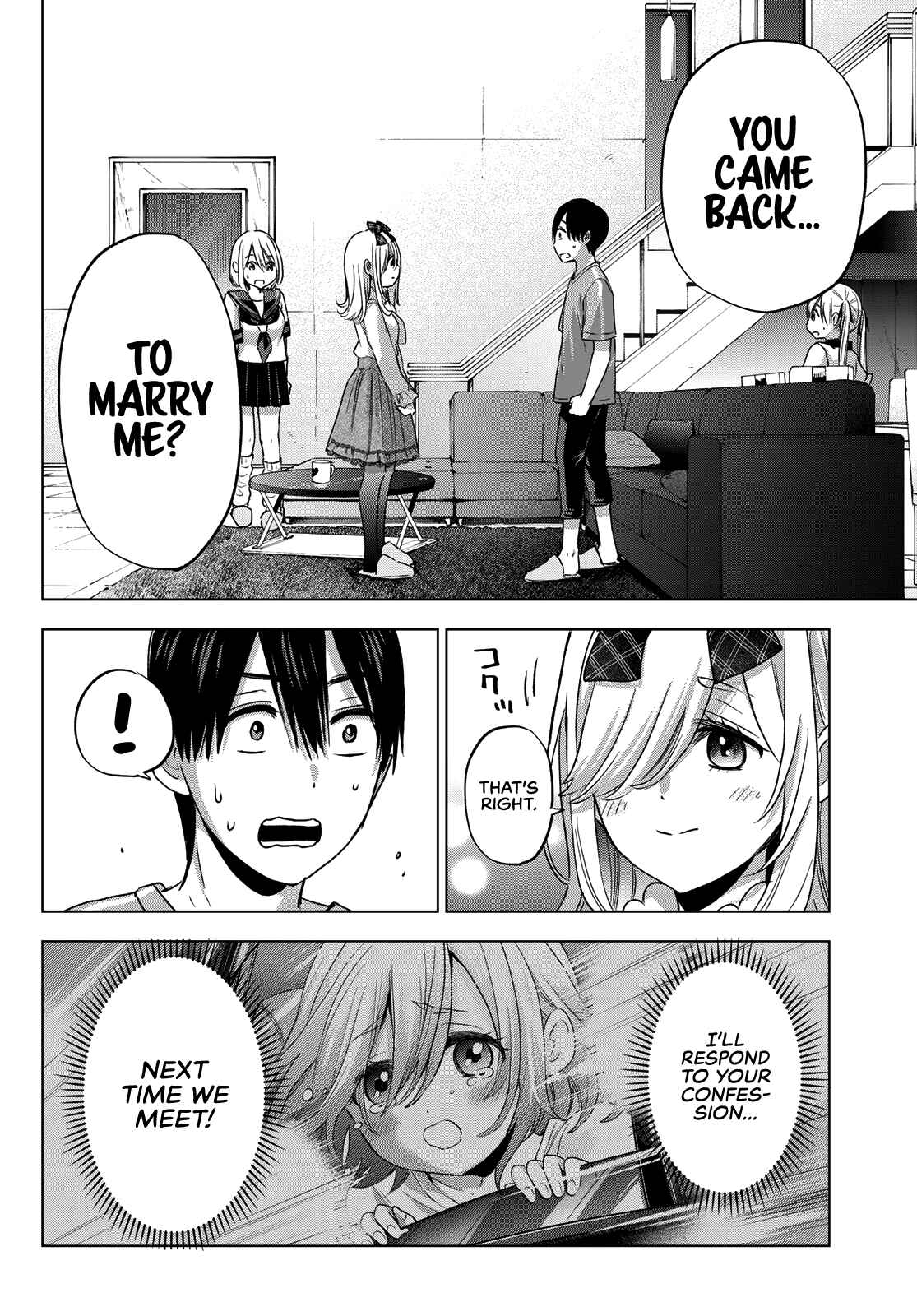 Kakkou no Iinazuke Chapter 67 page 4