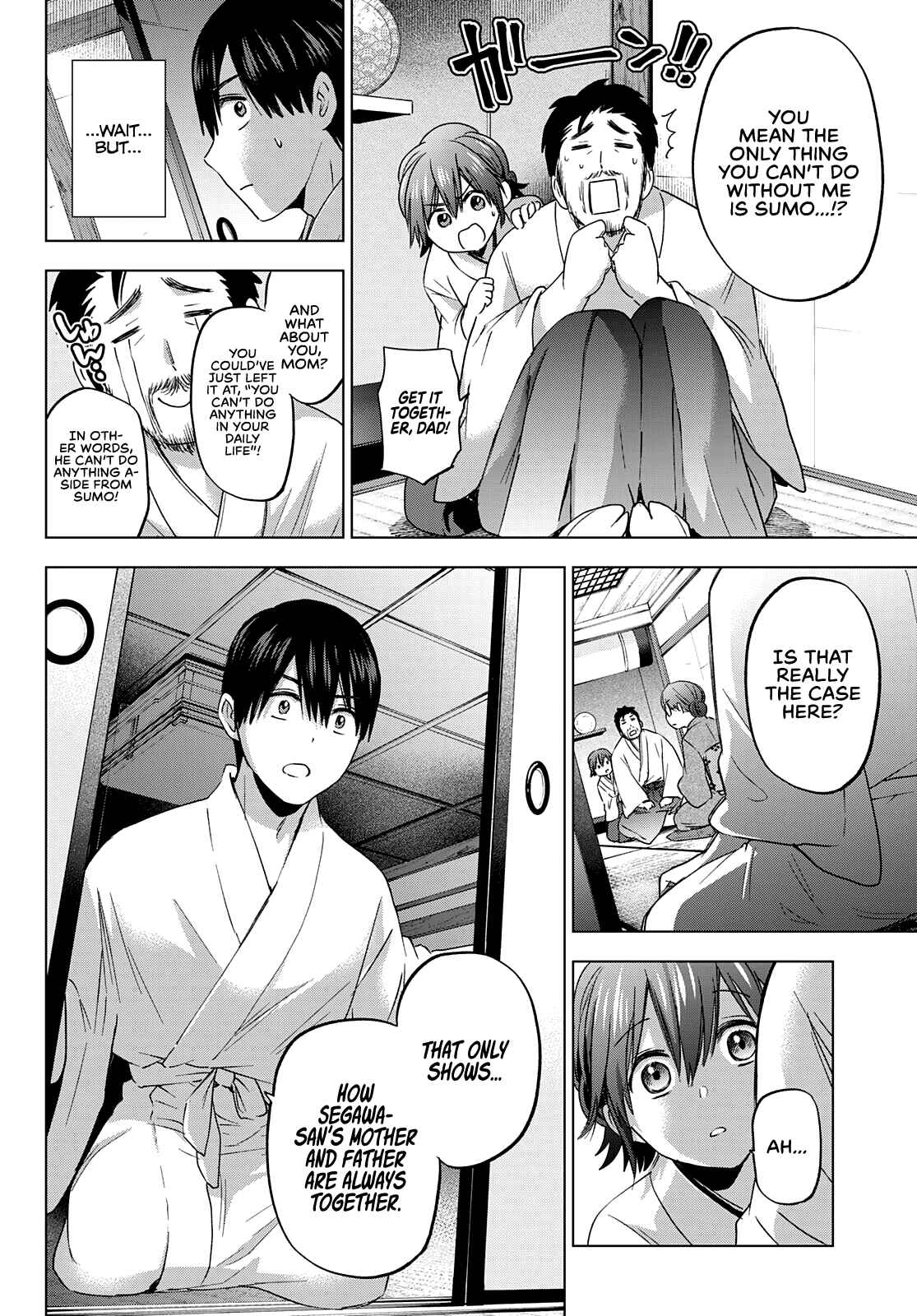 Kakkou no Iinazuke Chapter 93 page 14