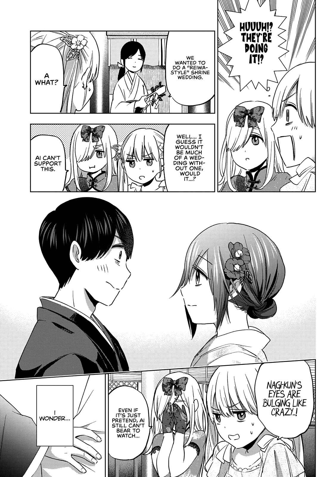 Kakkou no Iinazuke Chapter 95 page 17