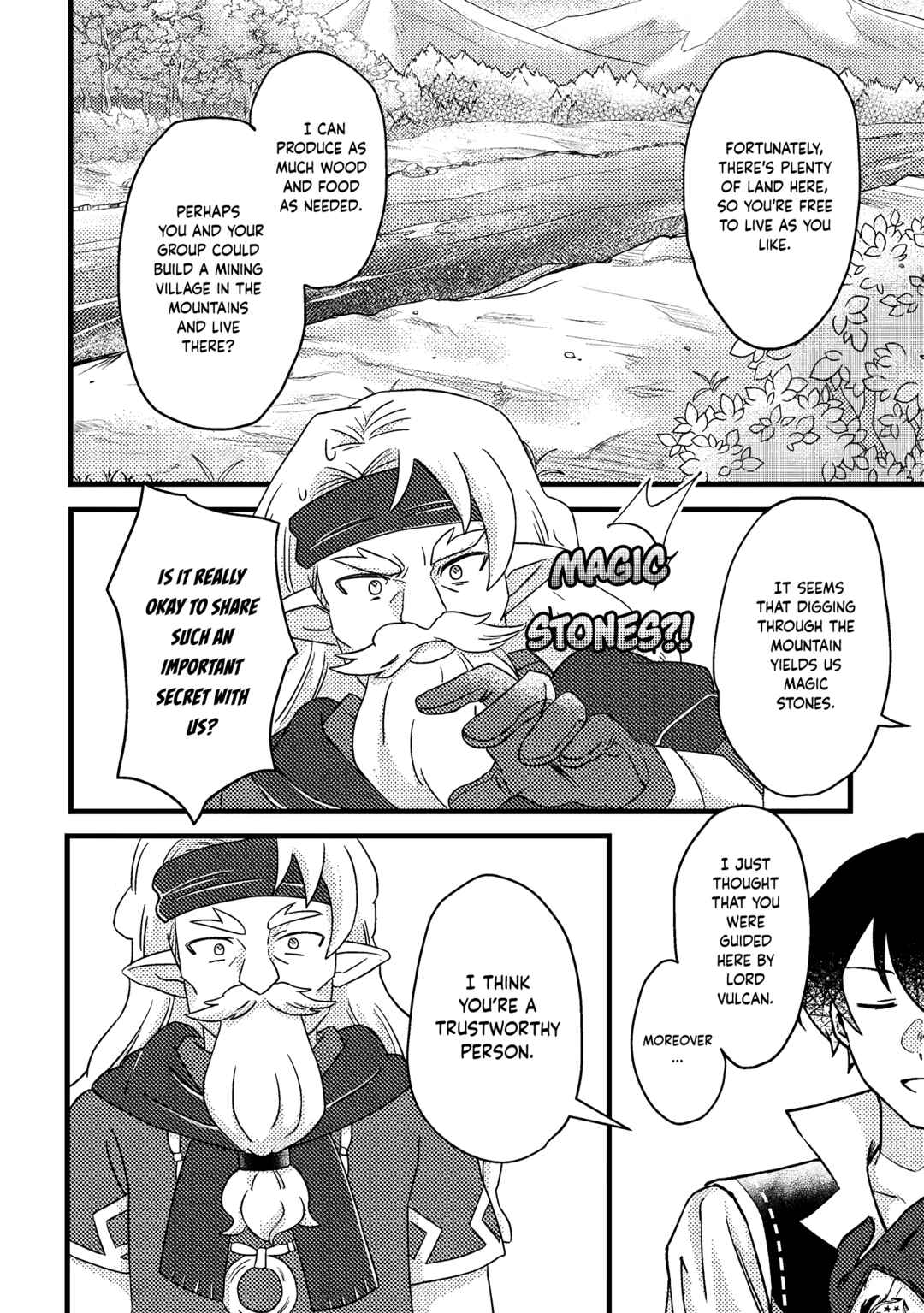 Kamigami no Kago de Seisan Kakumei ~Isekai no Katasumi de Mattari Slow Life Shi Tetara, Naze ka Tasaina Jinzai ga Atsumatte Saikyou Kokka ga Dekitemashita~ Chapter 10.1 page 10