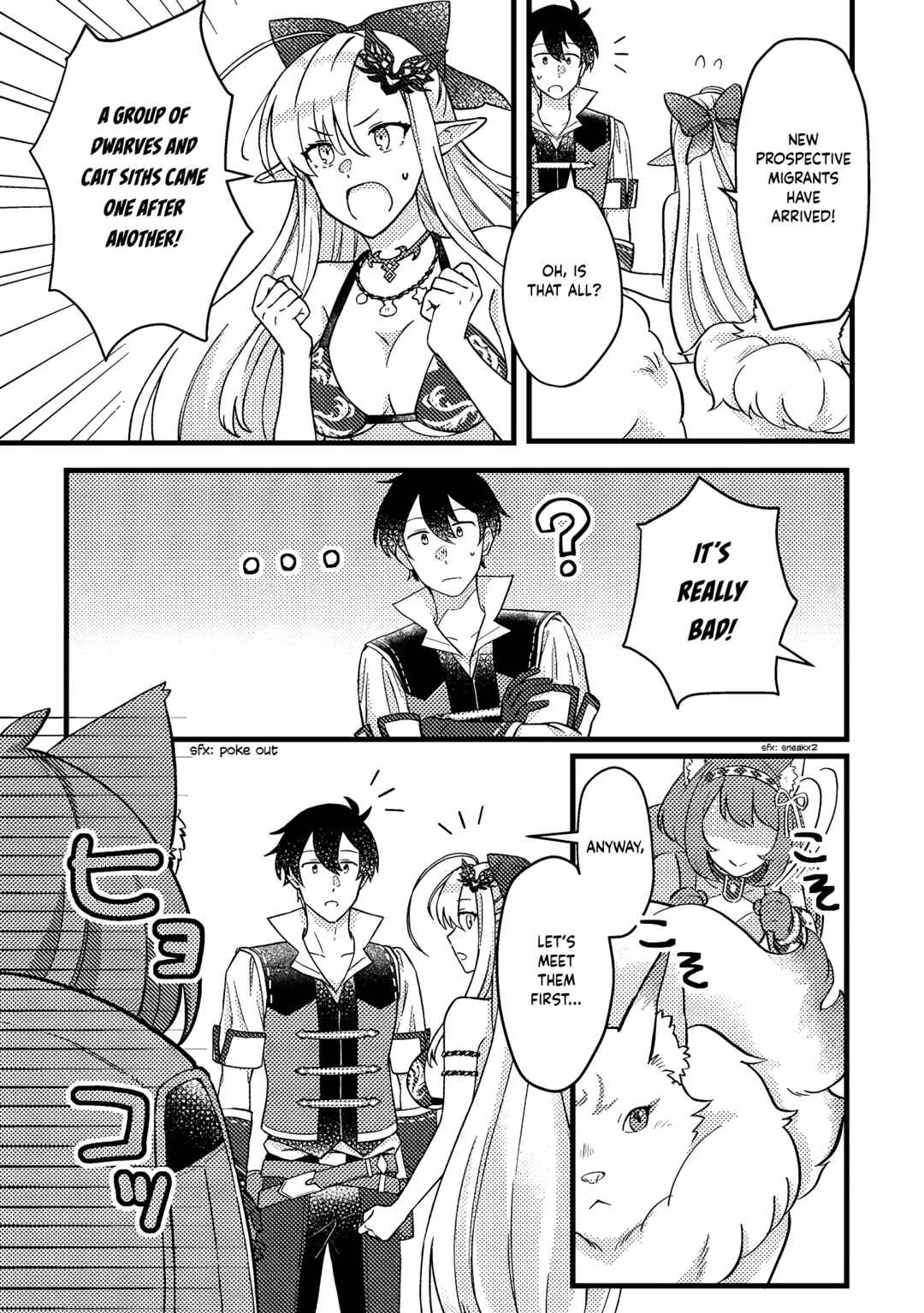 Kamigami no Kago de Seisan Kakumei ~Isekai no Katasumi de Mattari Slow Life Shi Tetara, Naze ka Tasaina Jinzai ga Atsumatte Saikyou Kokka ga Dekitemashita~ Chapter 10.1 page 3