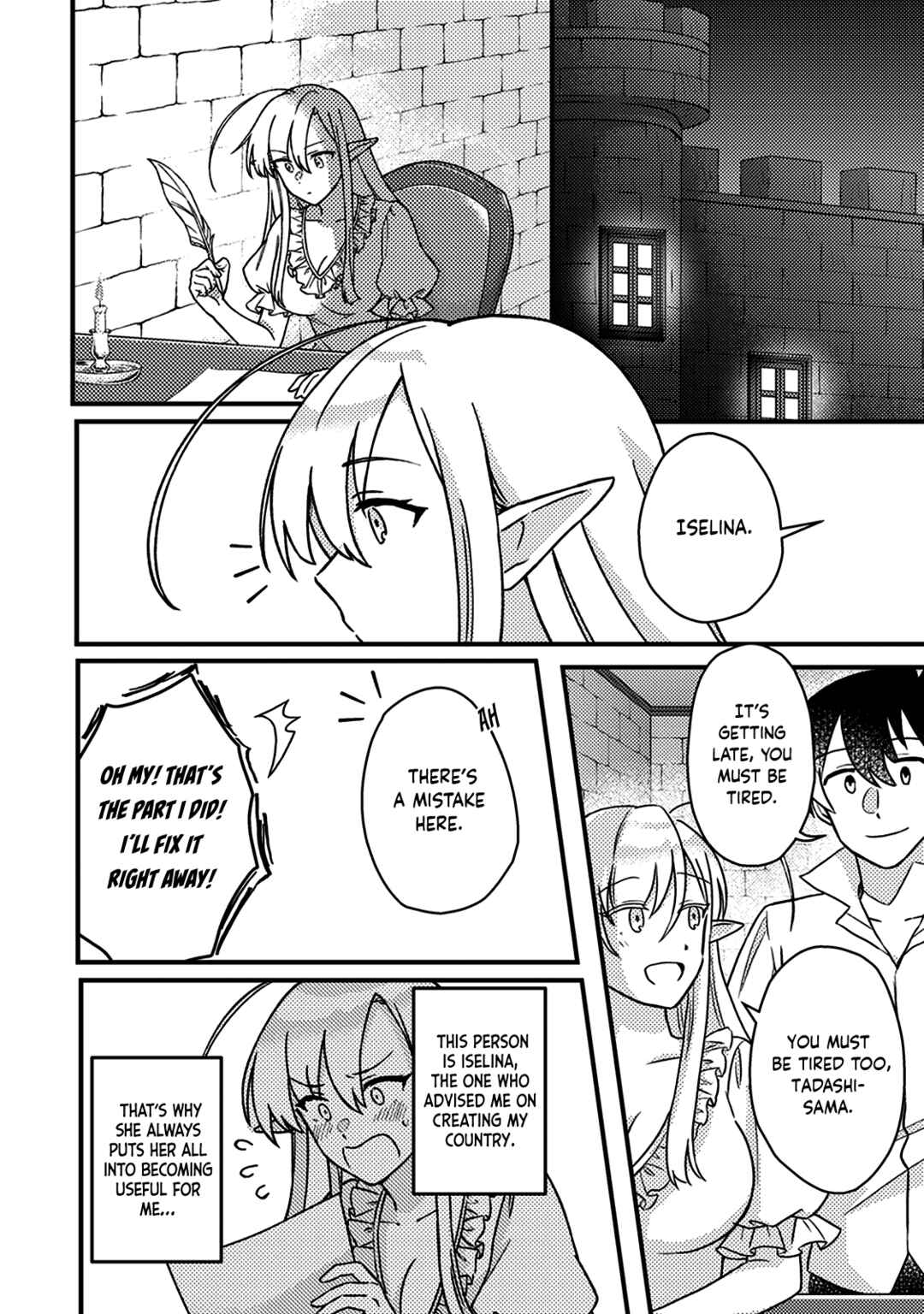 Kamigami no Kago de Seisan Kakumei ~Isekai no Katasumi de Mattari Slow Life Shi Tetara, Naze ka Tasaina Jinzai ga Atsumatte Saikyou Kokka ga Dekitemashita~ Chapter 13.1 page 8